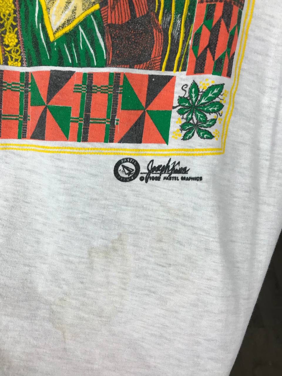 Vintage 1992 Black Woman the mother of all mankind art vintage tee Size US L / EU 52-54 / 3 - 3 Thumbnail