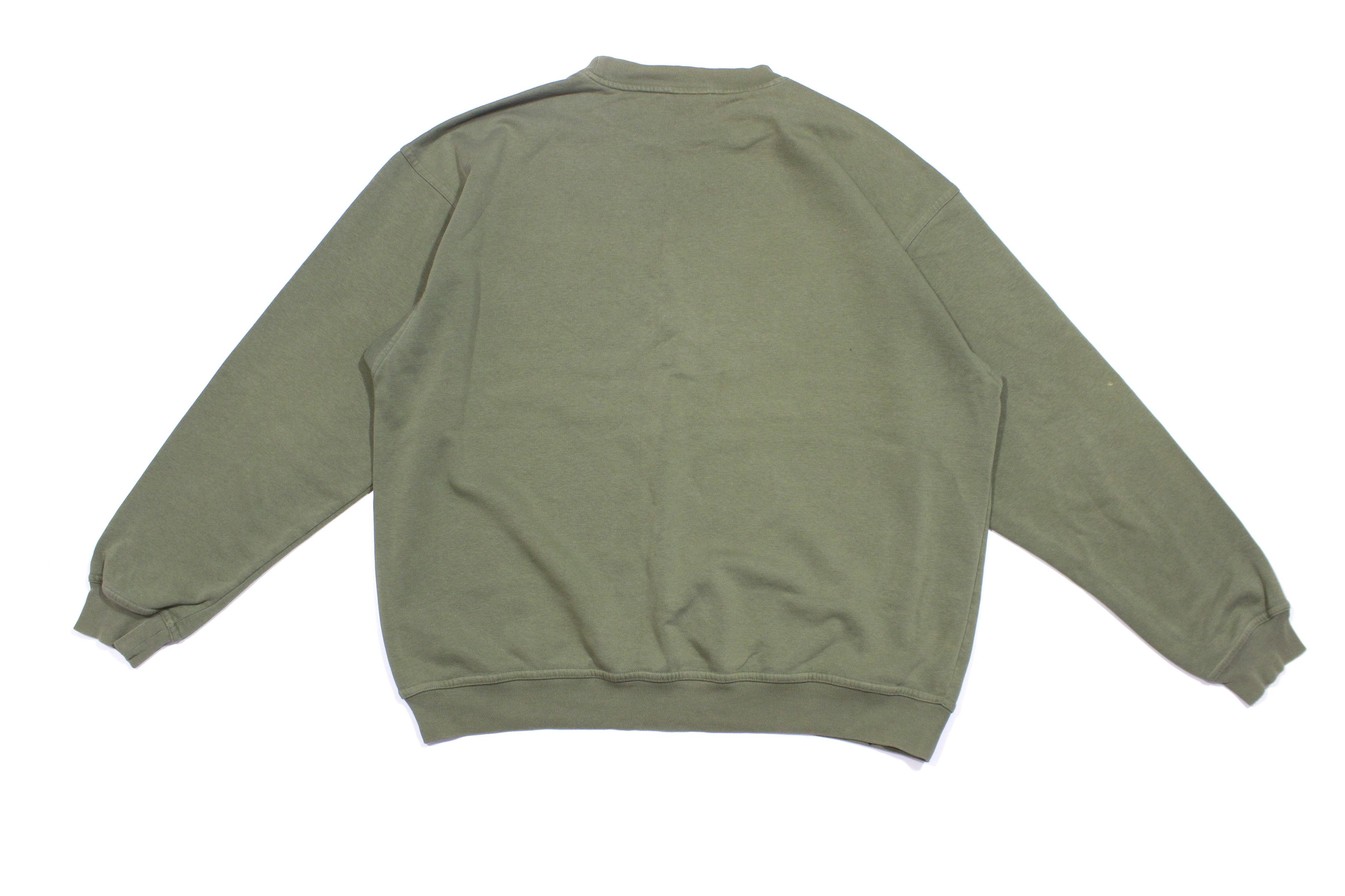 Adidas 90S Big Logo Distressed Bggy Sweatshirt Size US XL / EU 56 / 4 - 2 Thumbnail