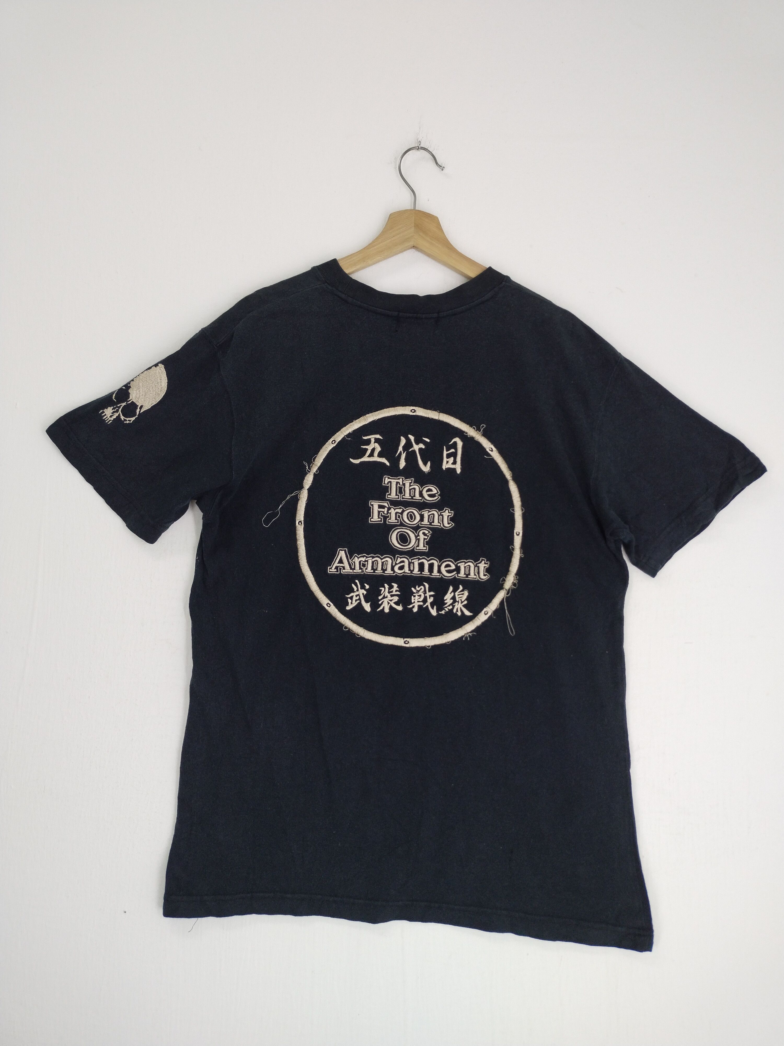 Japanese Brand CROWS THE FRONT OF ARMEMENT SHIRT TEE Size US M / EU 48-50 / 2 - 3 Thumbnail