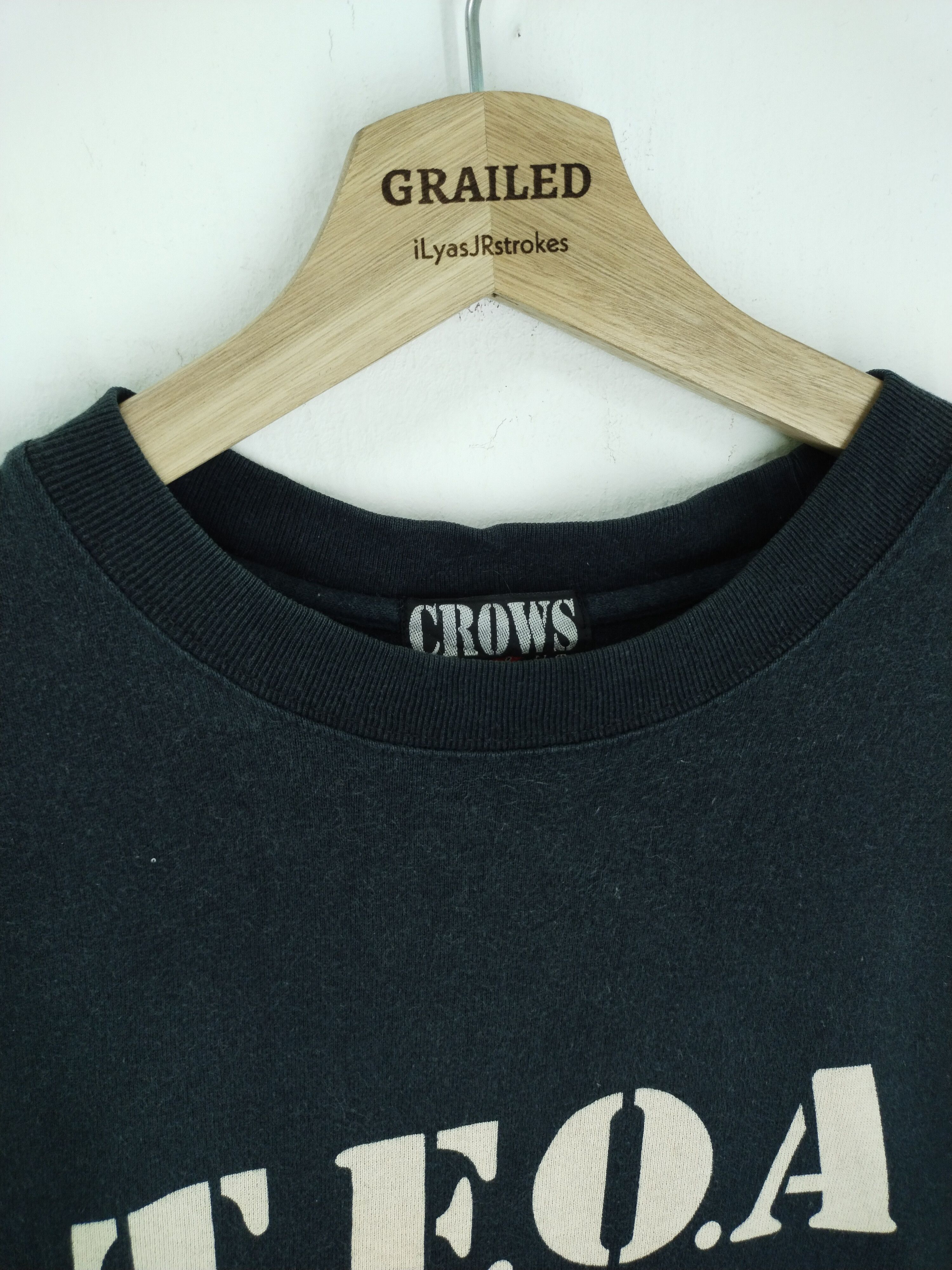 Japanese Brand CROWS THE FRONT OF ARMEMENT SHIRT TEE Size US M / EU 48-50 / 2 - 13 Thumbnail