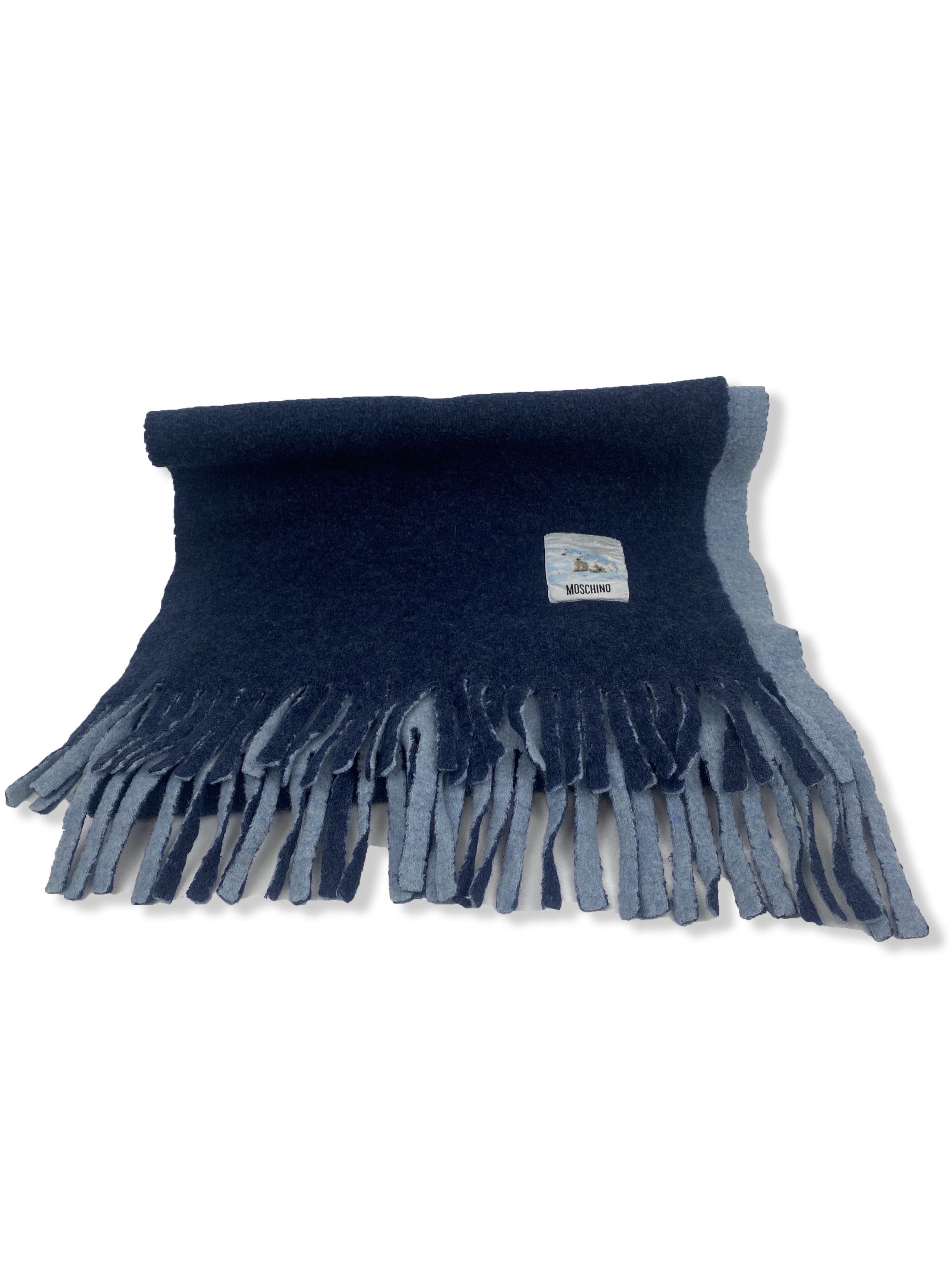 Moschino Vintage MOSCHINO Reversible Scarf M360 Size ONE SIZE - 6 Thumbnail