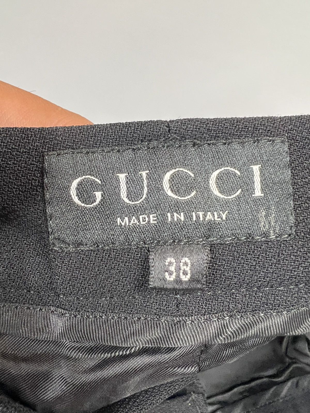 Gucci Gucci x Tomford 1996 1 pleat high waist wide trouser Size 26" / US 2 / IT 38 - 10 Thumbnail