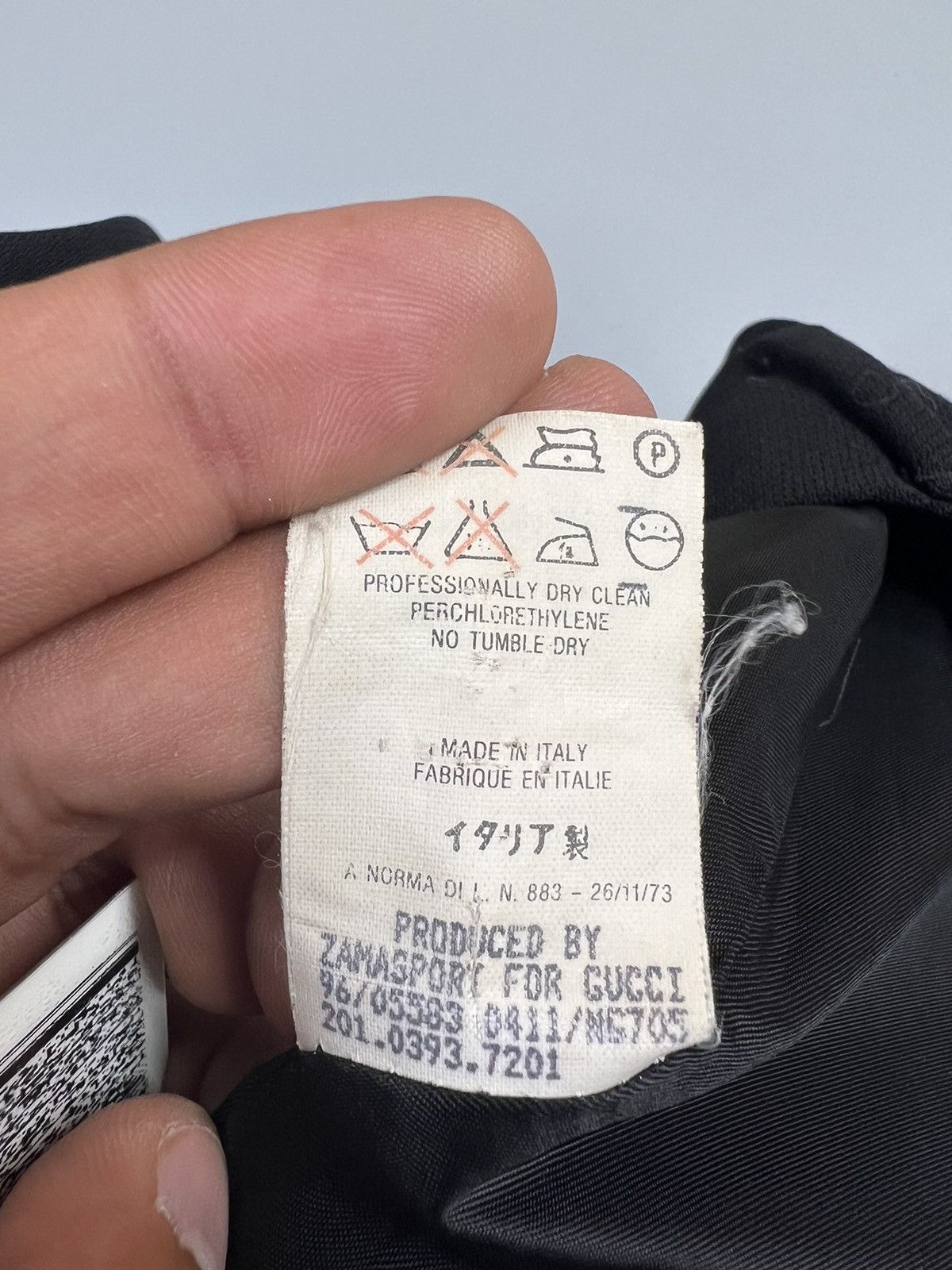 Gucci Gucci x Tomford 1996 1 pleat high waist wide trouser Size 26" / US 2 / IT 38 - 12 Thumbnail