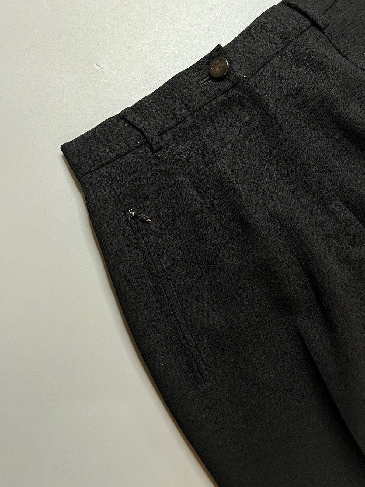 Gucci Gucci x Tomford 1996 1 pleat high waist wide trouser Size 26" / US 2 / IT 38 - 4 Thumbnail