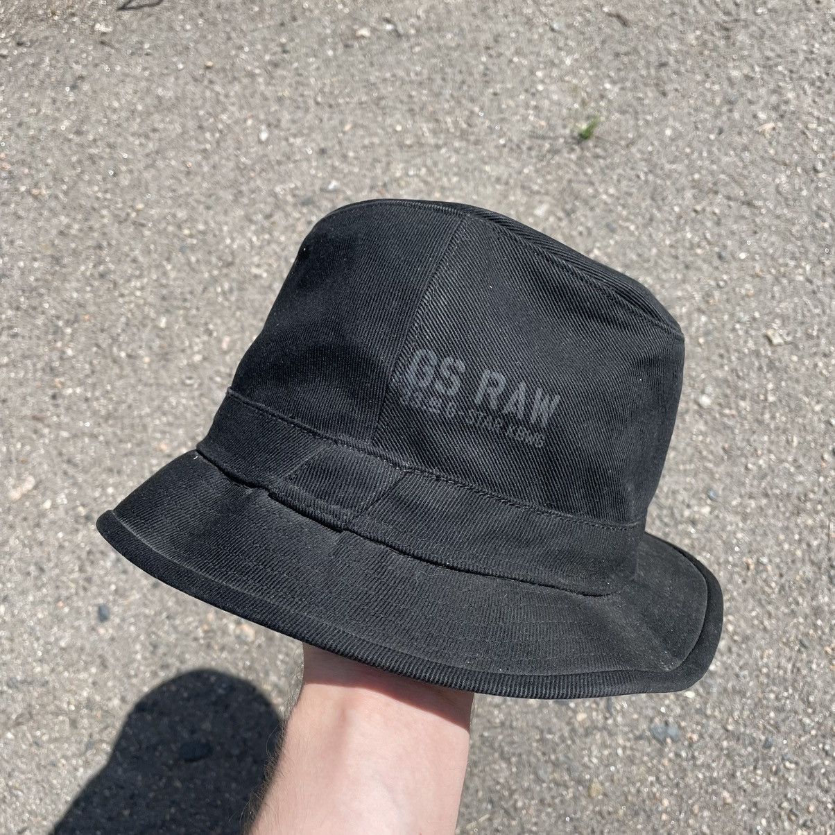 Vintage Y2K G Star Bucket Kanye Cap Hat Streetwear