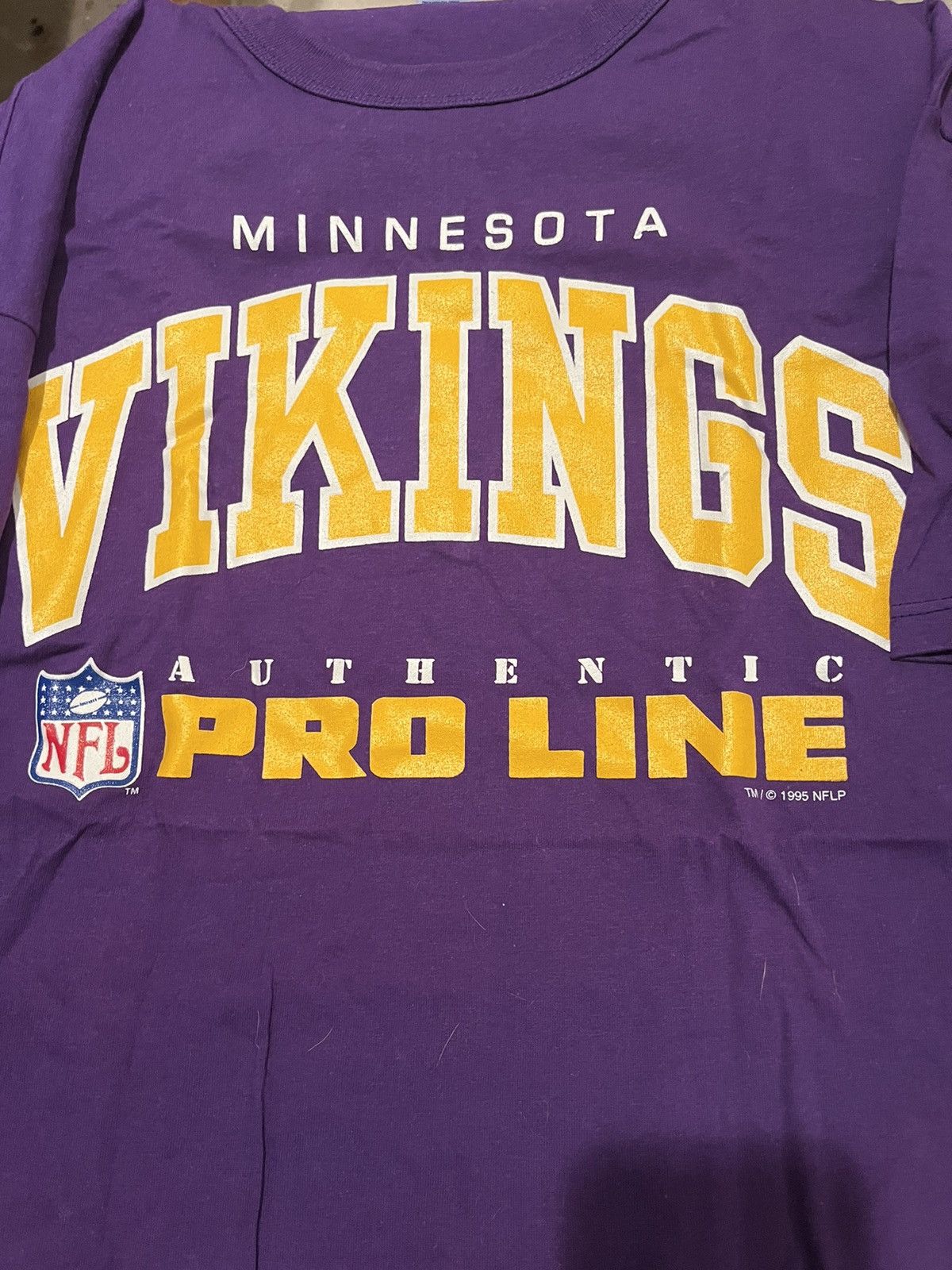 Russell Athletic Minnesota Vikings Short Sleeve Vintage Shirt Size XL Size US XL / EU 56 / 4 - 2 Thumbnail