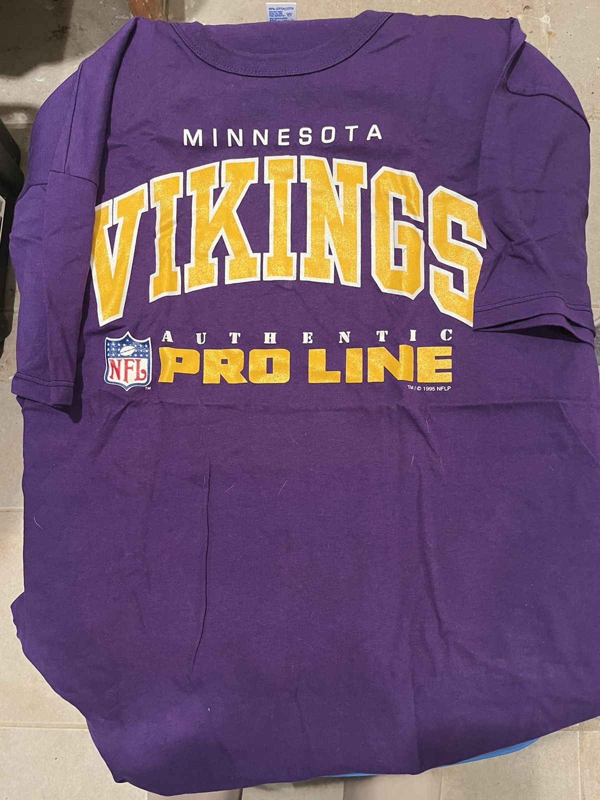 Russell Athletic Minnesota Vikings Short Sleeve Vintage Shirt Size XL Size US XL / EU 56 / 4 - 1 Thumbnail
