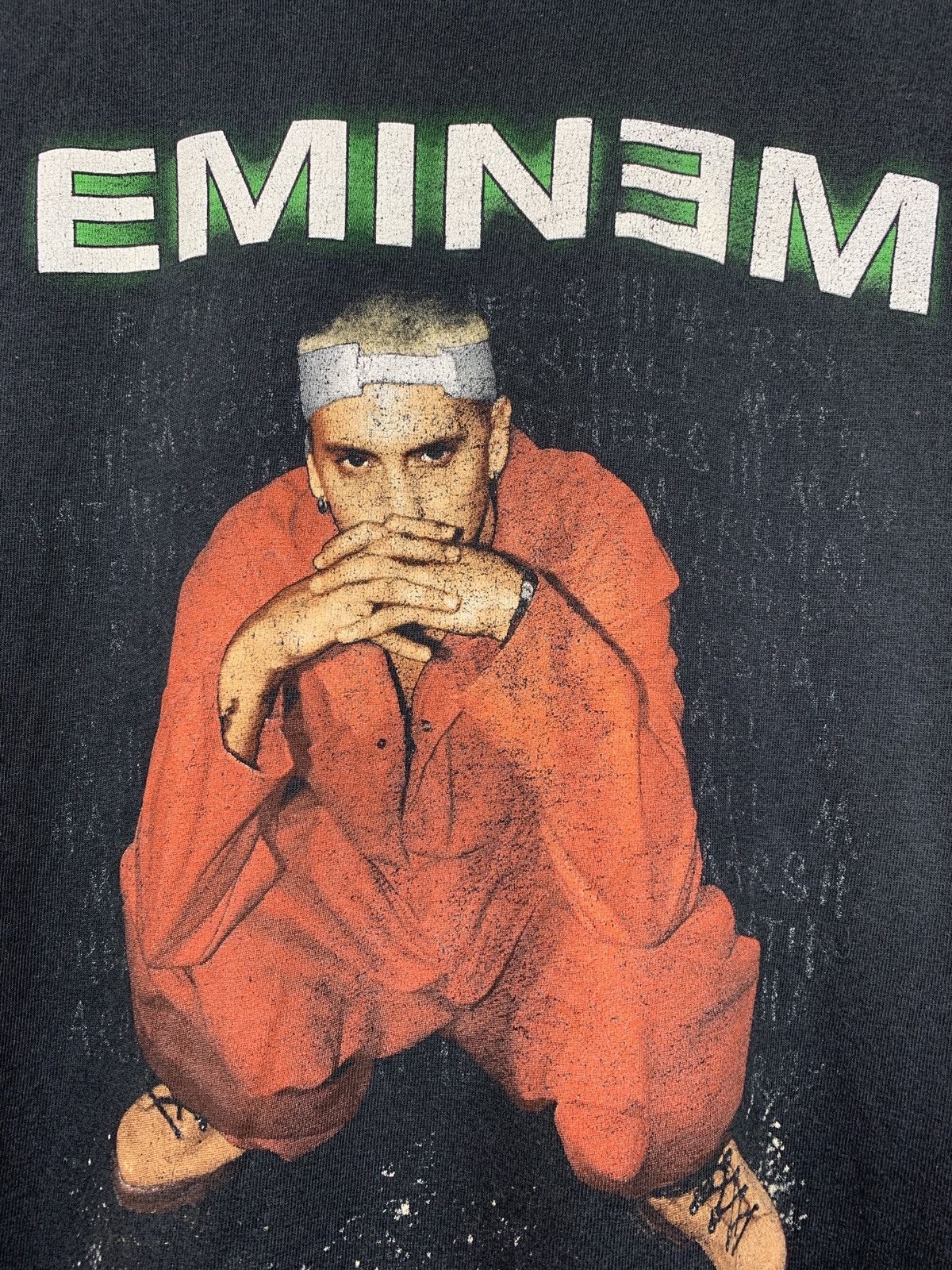 Eminem Vintage Eminem Criminal Band T-Shirt Size US M / EU 48-50 / 2 - 7 Thumbnail