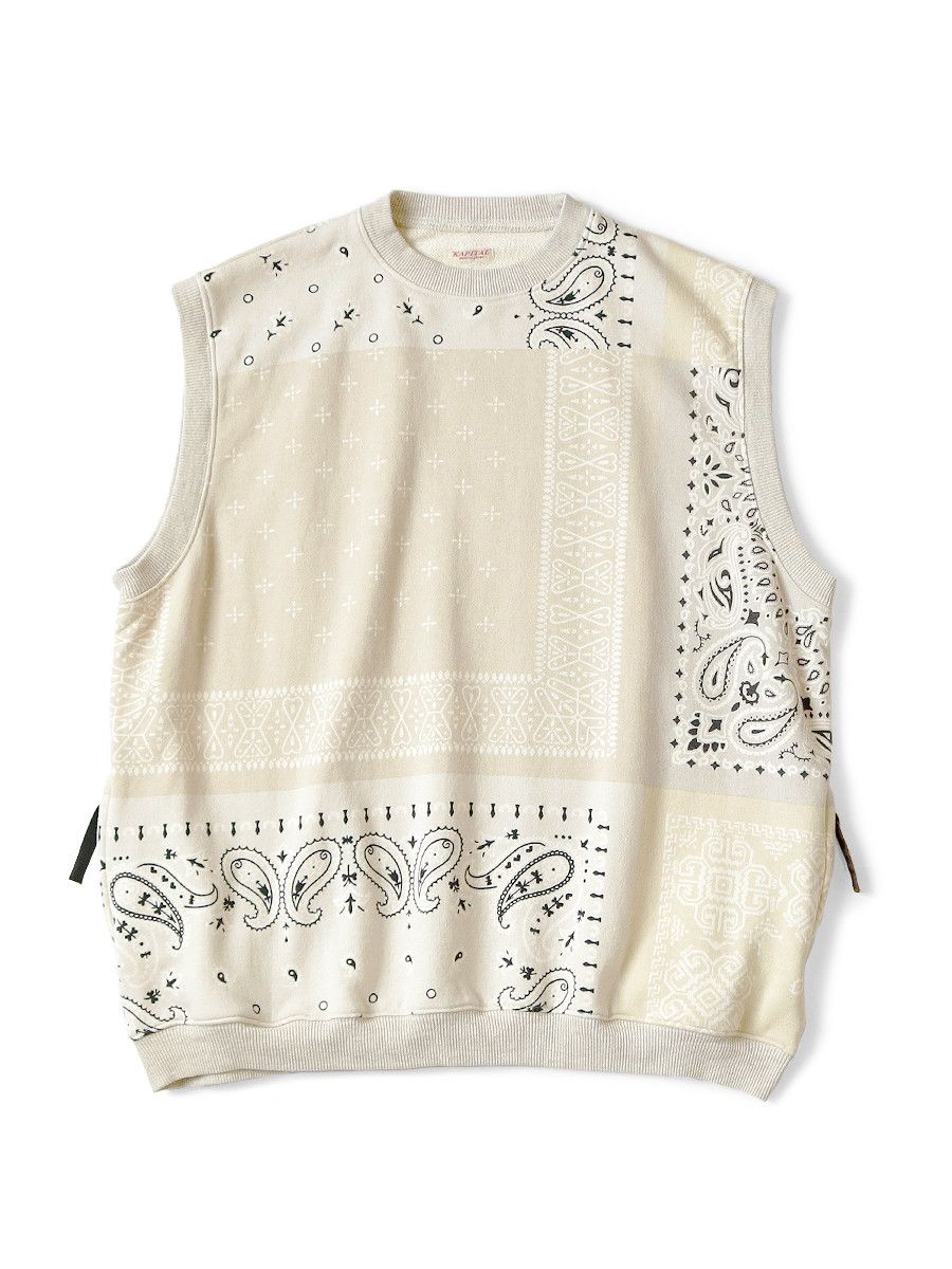 Kapital Bandana Print Big Vest