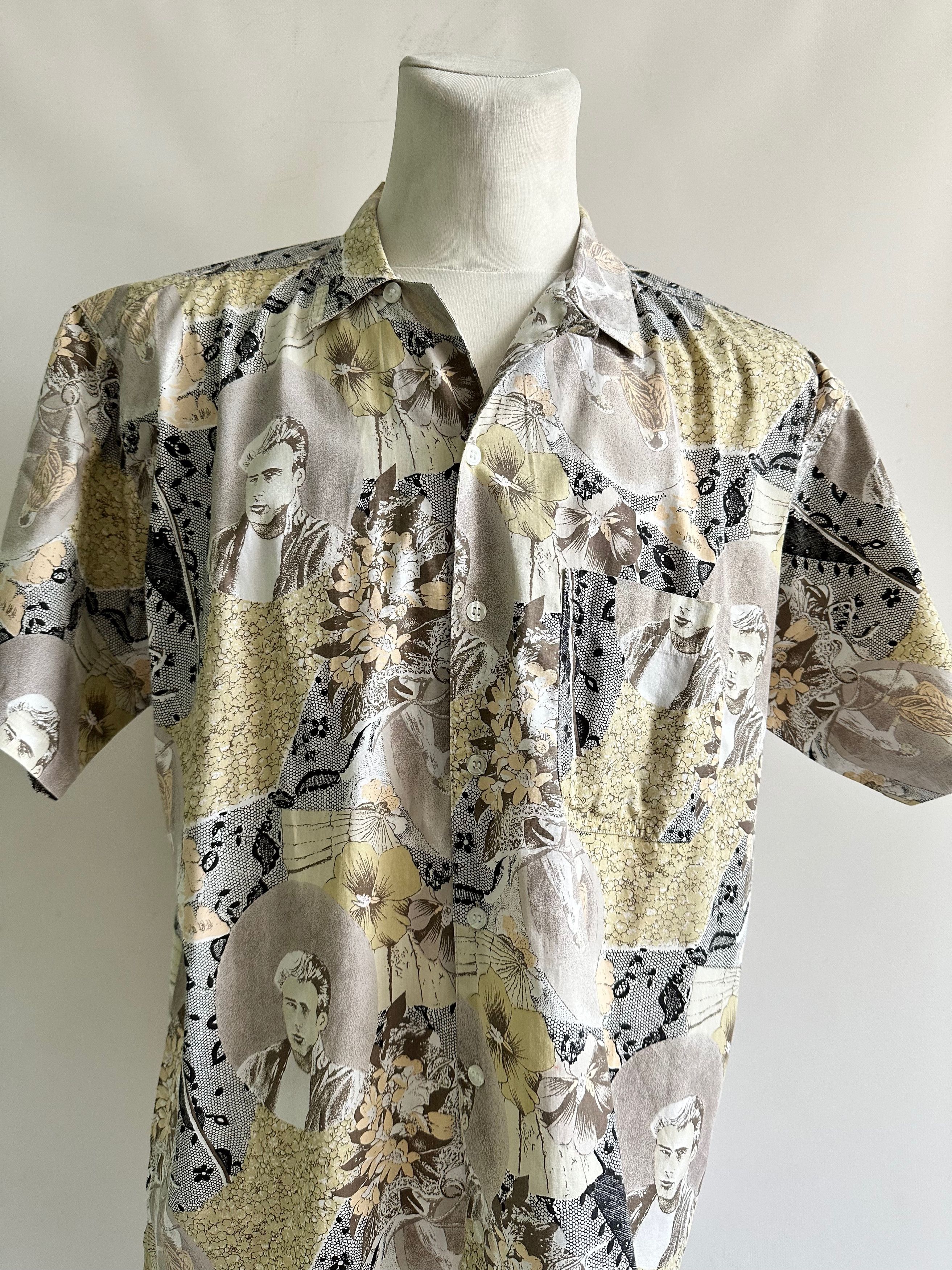 Vintage 90's vintage hawaiian cotton shirt over print streetwear Size US L / EU 52-54 / 3 - 8 Thumbnail