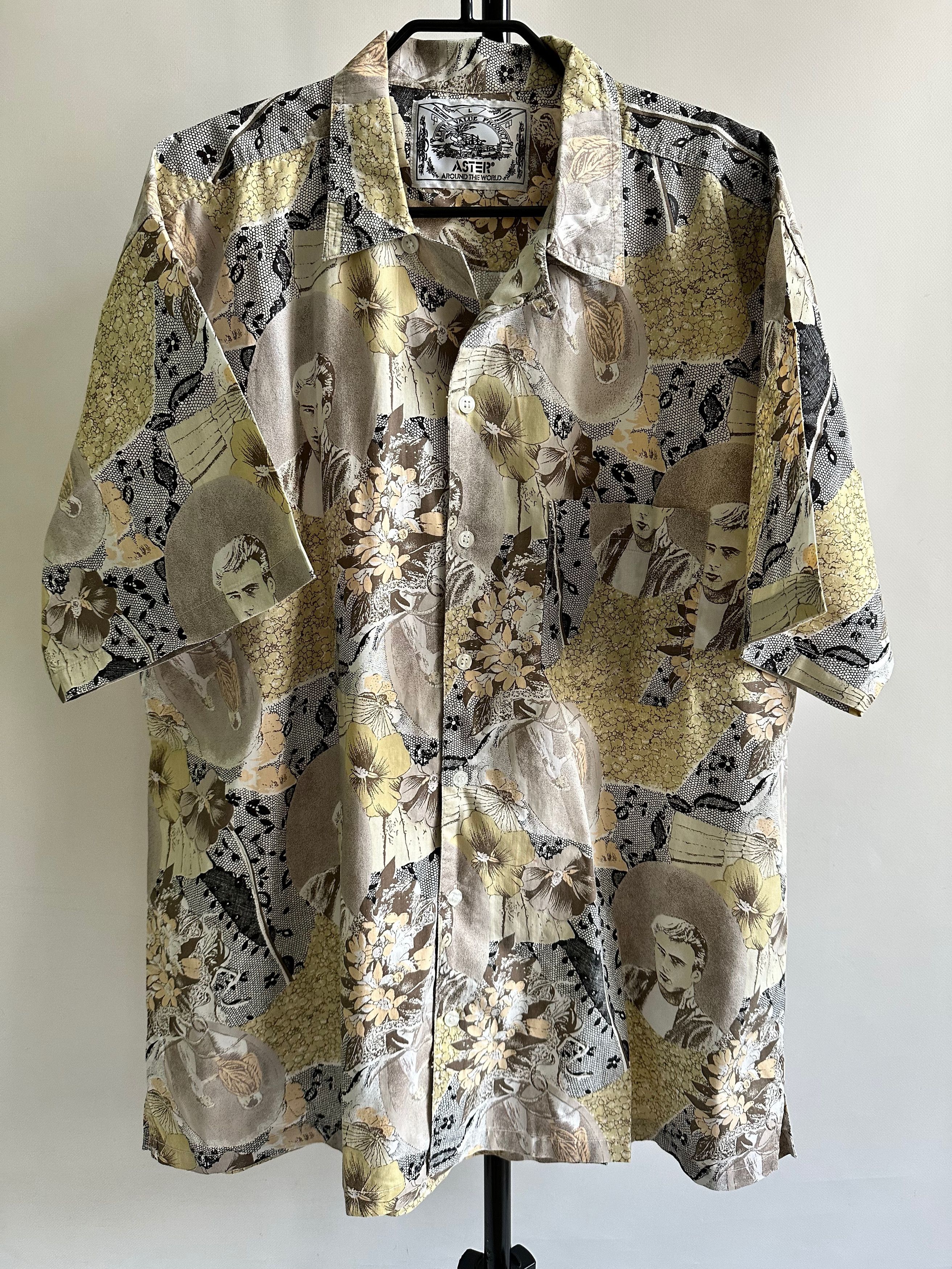 Vintage 90's vintage hawaiian cotton shirt over print streetwear Size US L / EU 52-54 / 3 - 2 Thumbnail