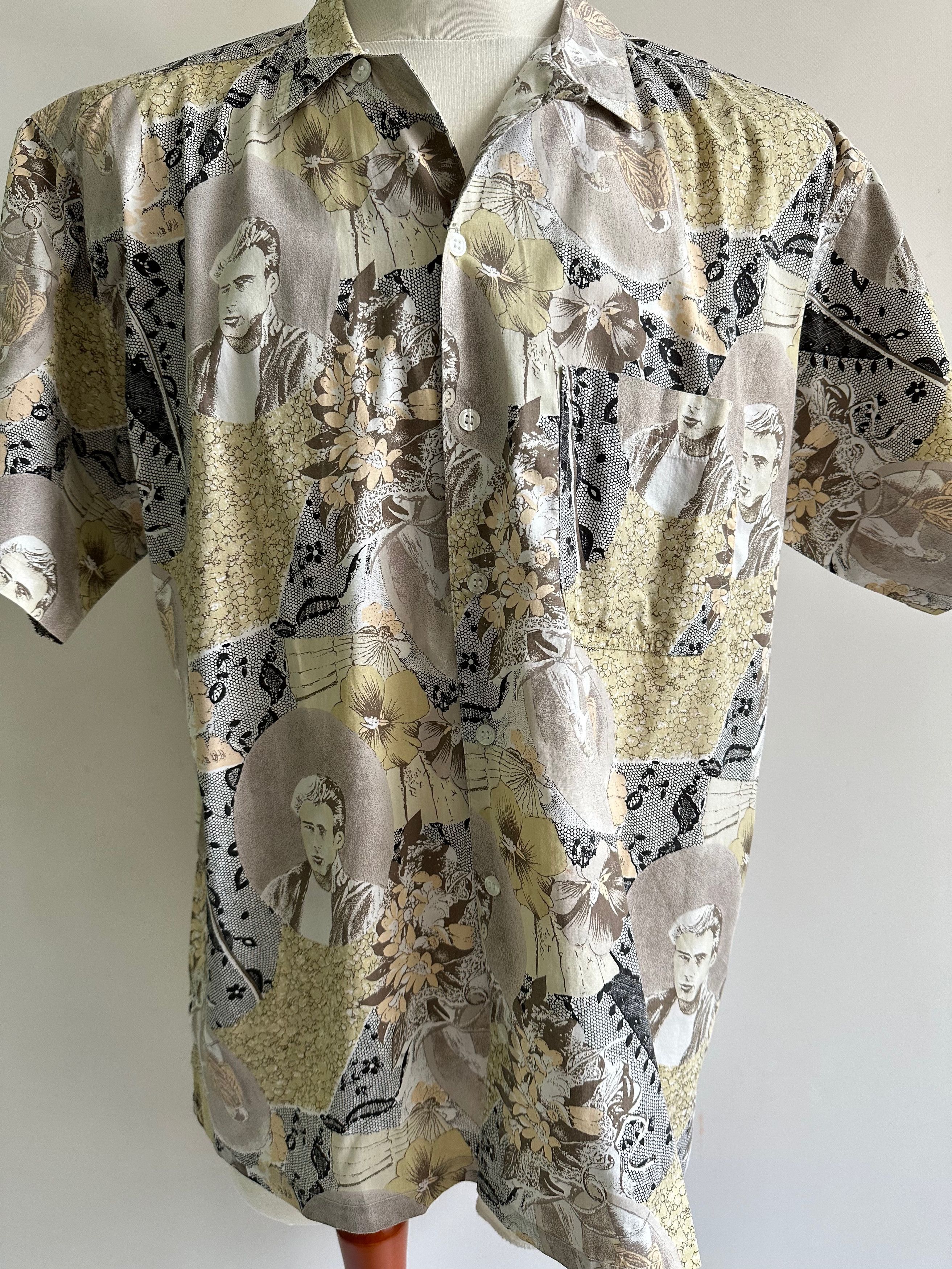 Vintage 90's vintage hawaiian cotton shirt over print streetwear Size US L / EU 52-54 / 3 - 7 Thumbnail