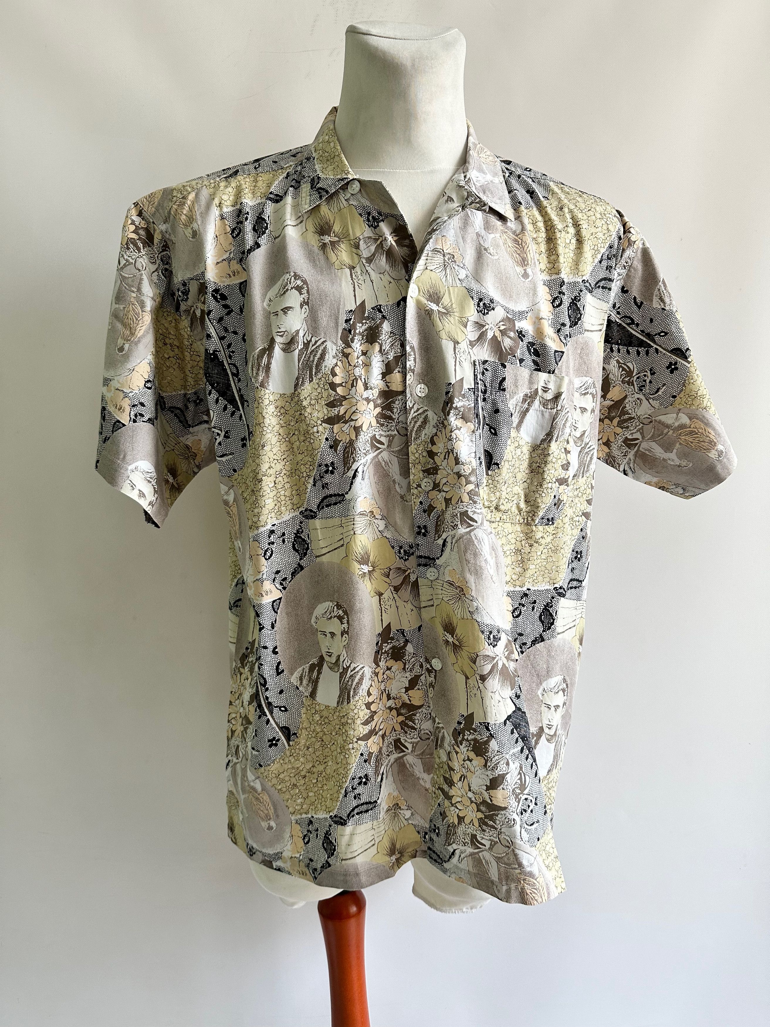 Vintage 90's vintage hawaiian cotton shirt over print streetwear Size US L / EU 52-54 / 3 - 6 Thumbnail