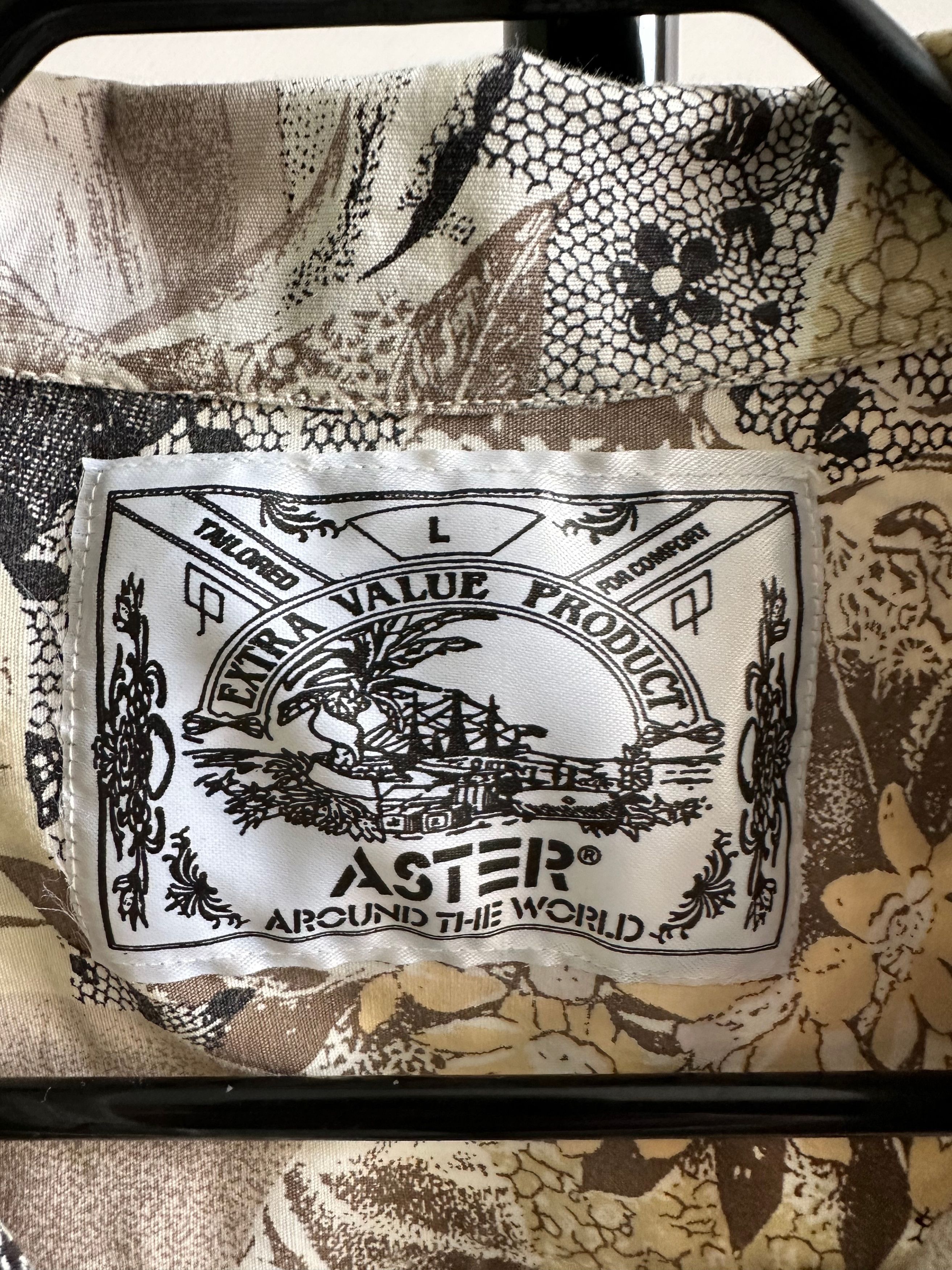 Vintage 90's vintage hawaiian cotton shirt over print streetwear Size US L / EU 52-54 / 3 - 4 Thumbnail