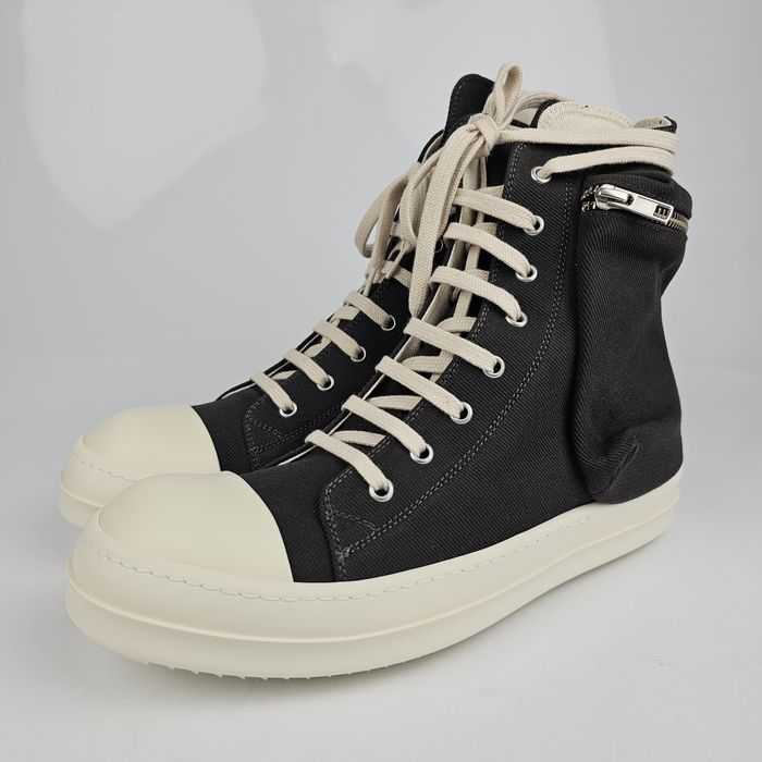 Rick Owens Drkshdw Rick Owens DRKSHDW Ramones Cargo Dark Dust Sneakers ...