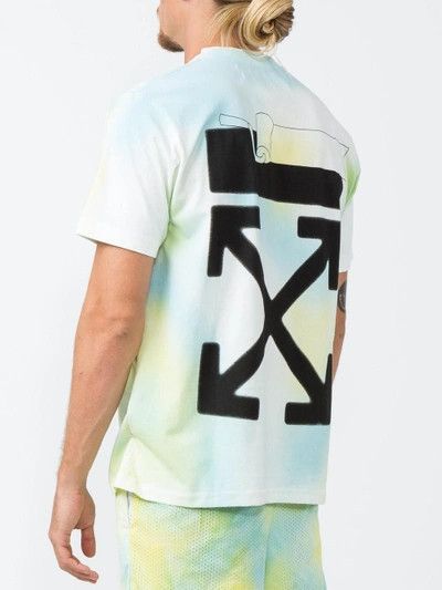 Off-White x The Webster Tie Dye Paint Roller Arrows T-Shirt Size US XS / EU 42 / 0 - 5 Thumbnail