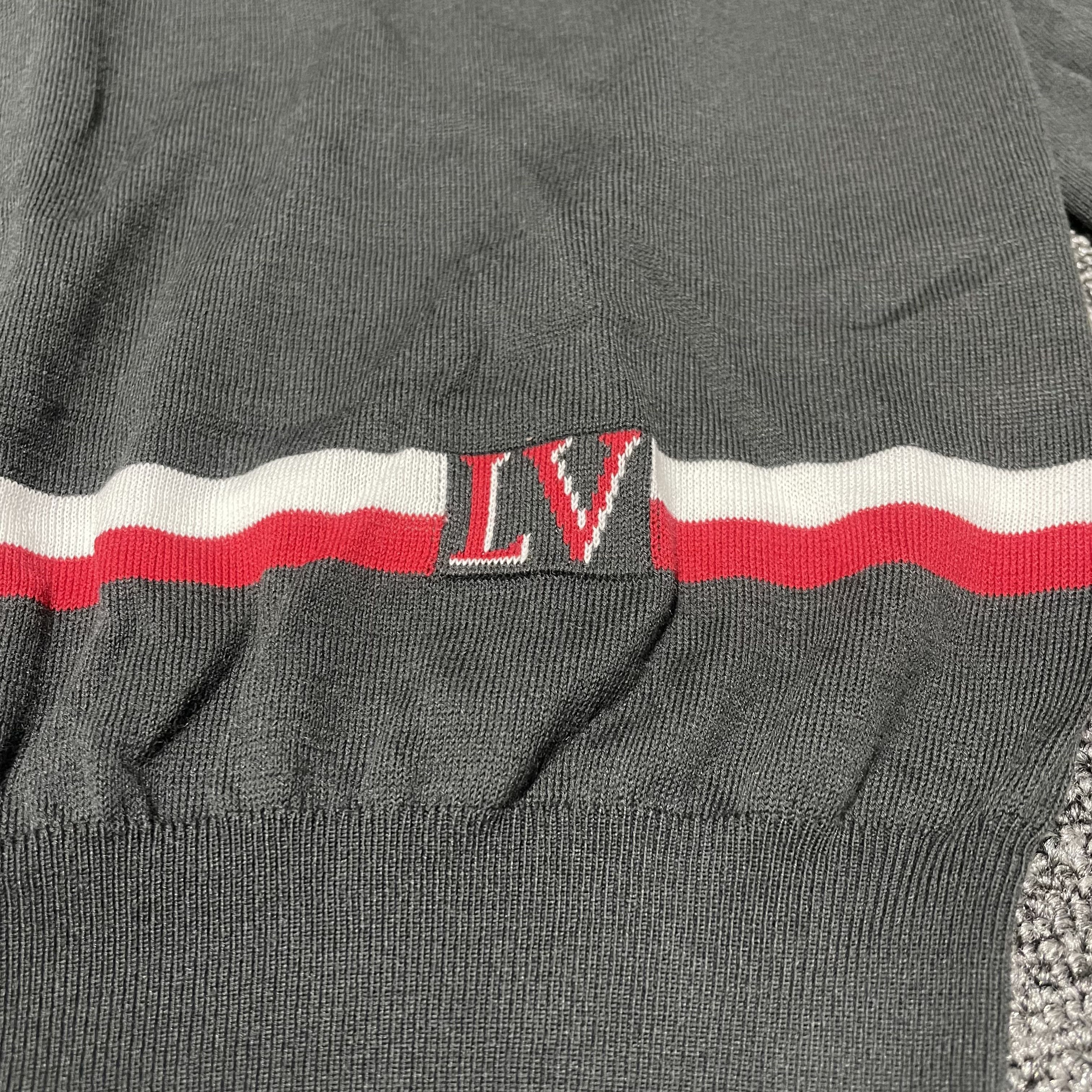 Louis Vuitton Louis Vuitton Jacquard Stripe Cardigan Size US XXL / EU 58 / 5 - 2 Thumbnail