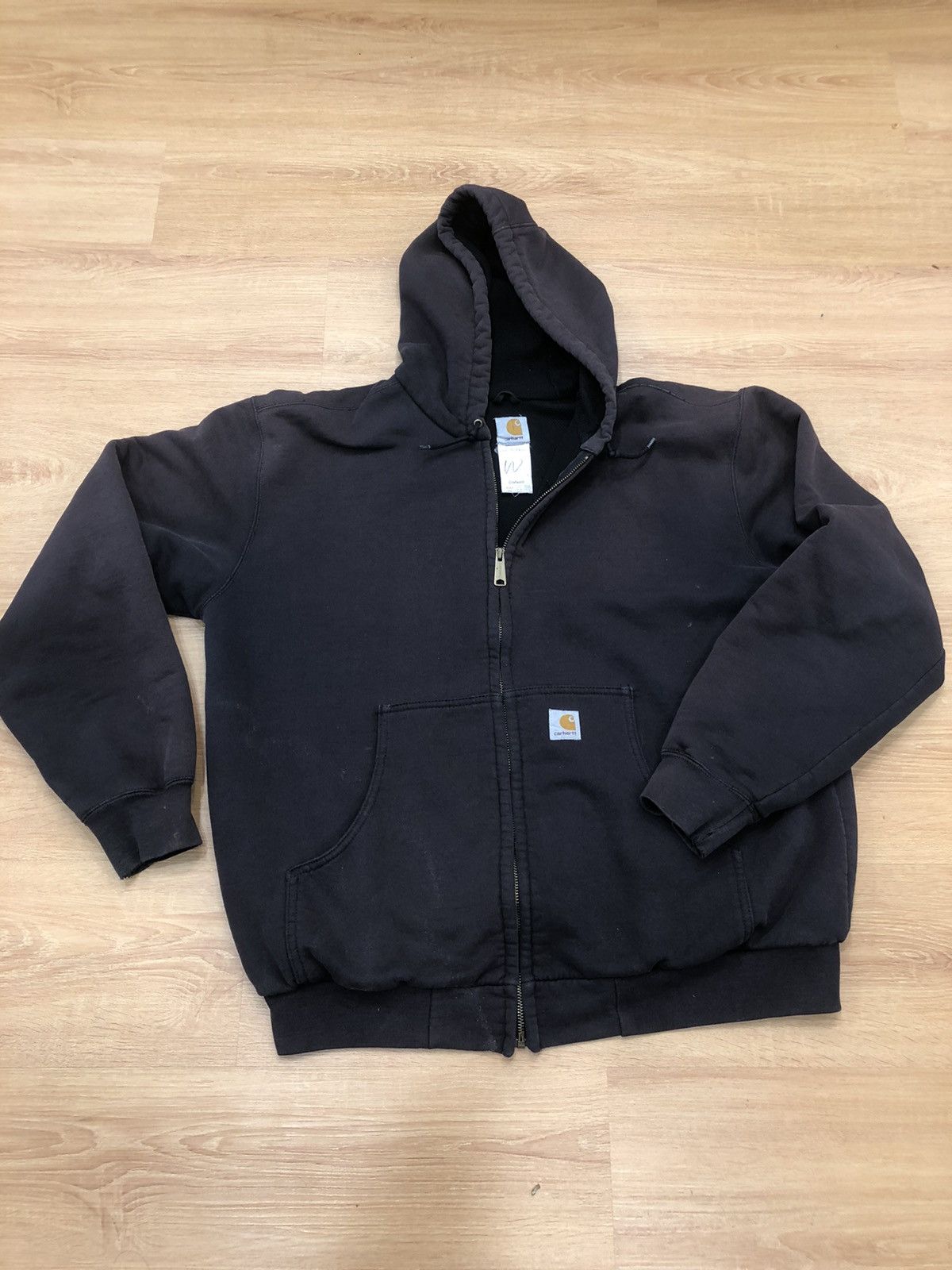 Carhartt Vintage 90s Carhatt Hoodie Size US L / EU 52-54 / 3 - 1 Thumbnail
