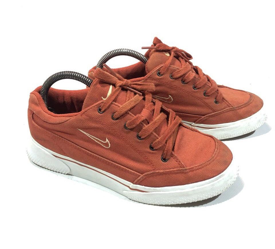 Nike × Vintage Rare Nike 90s Shoes Vintage Orange Size US 7 / EU 40 - 2 Thumbnail