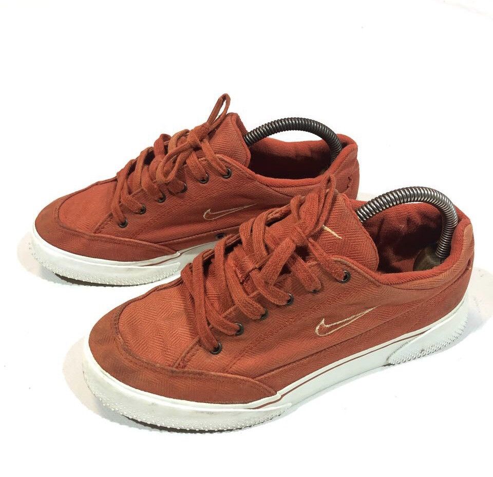 Nike × Vintage Rare Nike 90s Shoes Vintage Orange Size US 7 / EU 40 - 3 Thumbnail