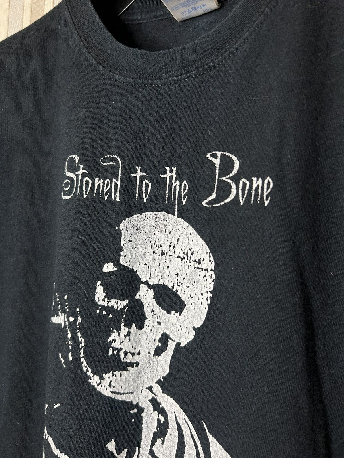 Bob Marley × Vintage Vintage Stoned to the Bone Tee Weed Marijuana T shirt Size US XL / EU 56 / 4 - 3 Thumbnail