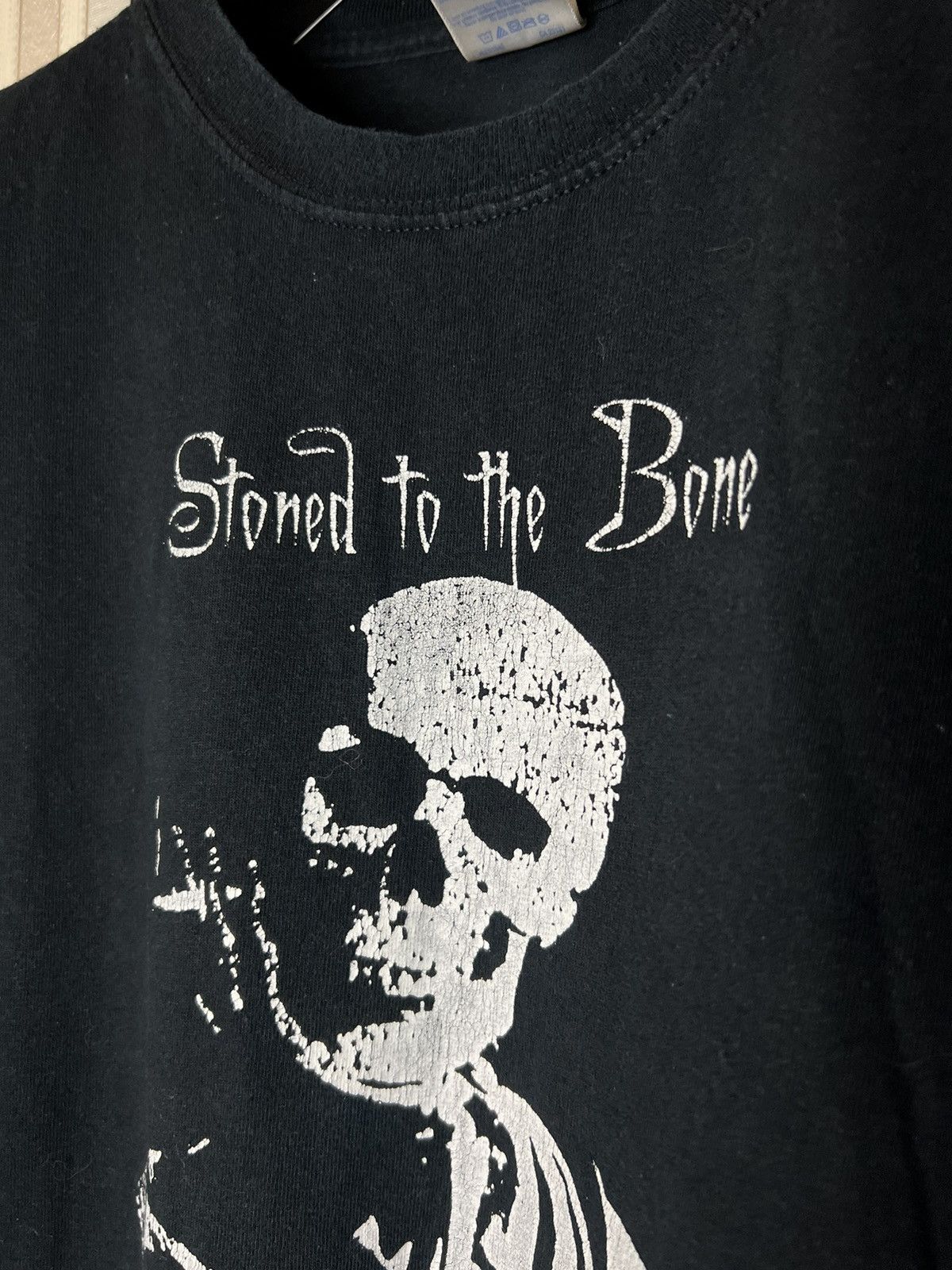 Bob Marley × Vintage Vintage Stoned to the Bone Tee Weed Marijuana T shirt Size US XL / EU 56 / 4 - 4 Thumbnail