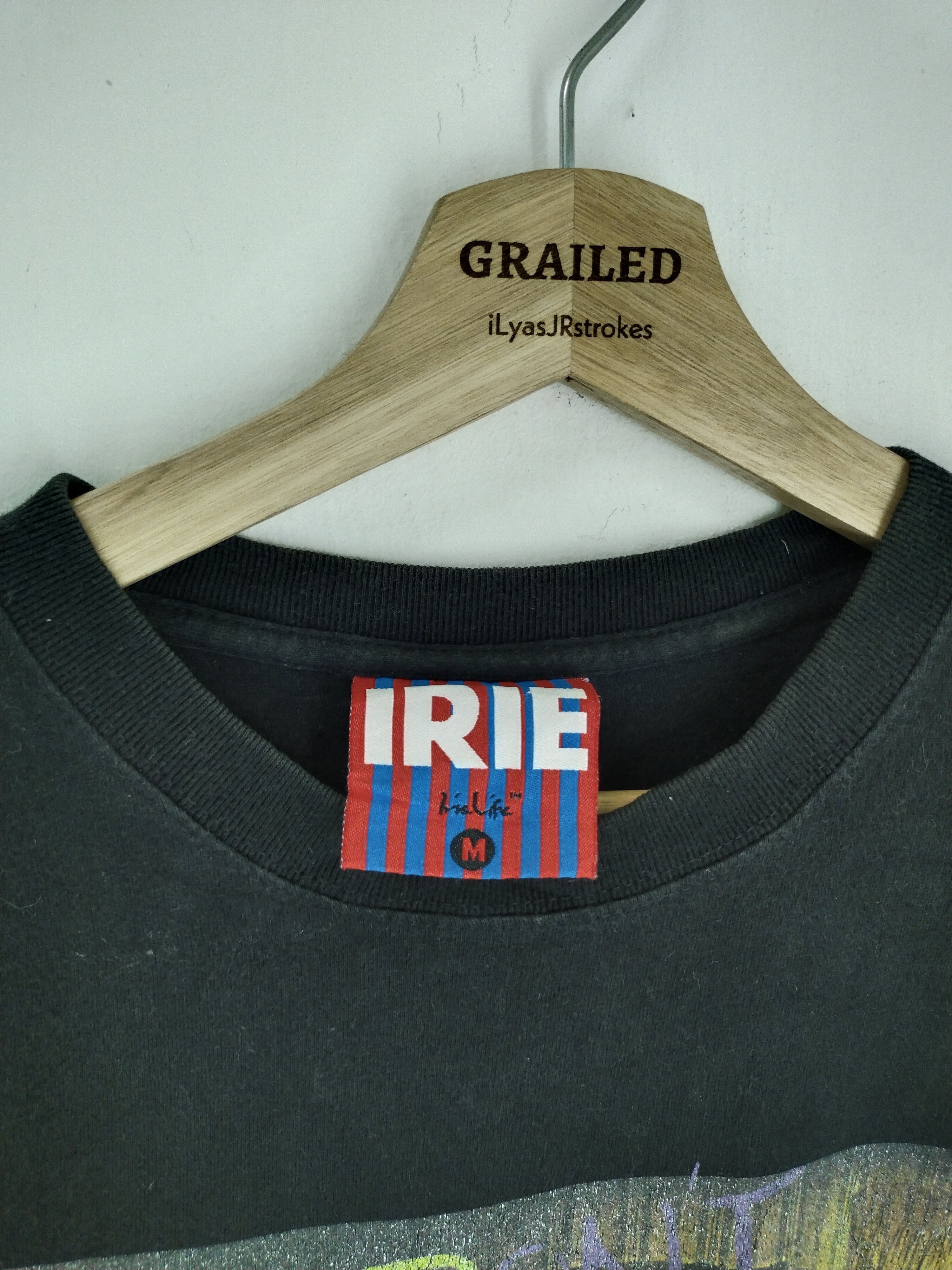 Vintage IRIE WEED OUT GIVE A FUCK SHIRT TEE Size US M / EU 48-50 / 2 - 11 Thumbnail