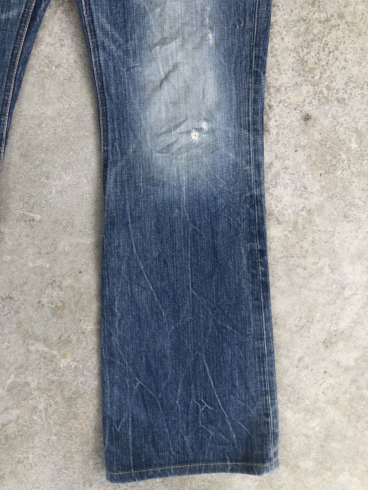 Edwin Edwin 503 Flared Jeans Distressed Jeans Size US 32 / EU 48 - 7 Thumbnail
