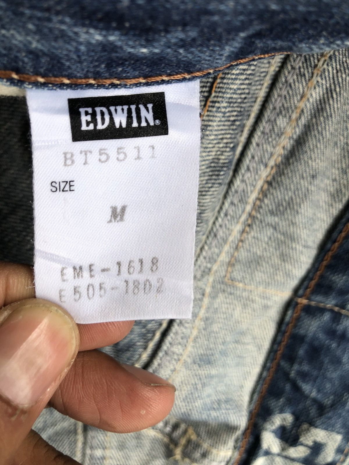 Edwin Edwin 503 Flared Jeans Distressed Jeans Size US 32 / EU 48 - 13 Thumbnail