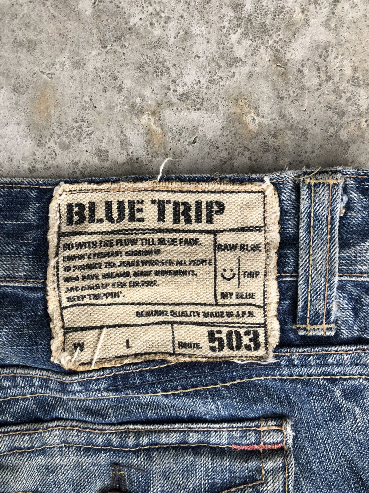 Edwin Edwin 503 Flared Jeans Distressed Jeans Size US 32 / EU 48 - 14 Thumbnail