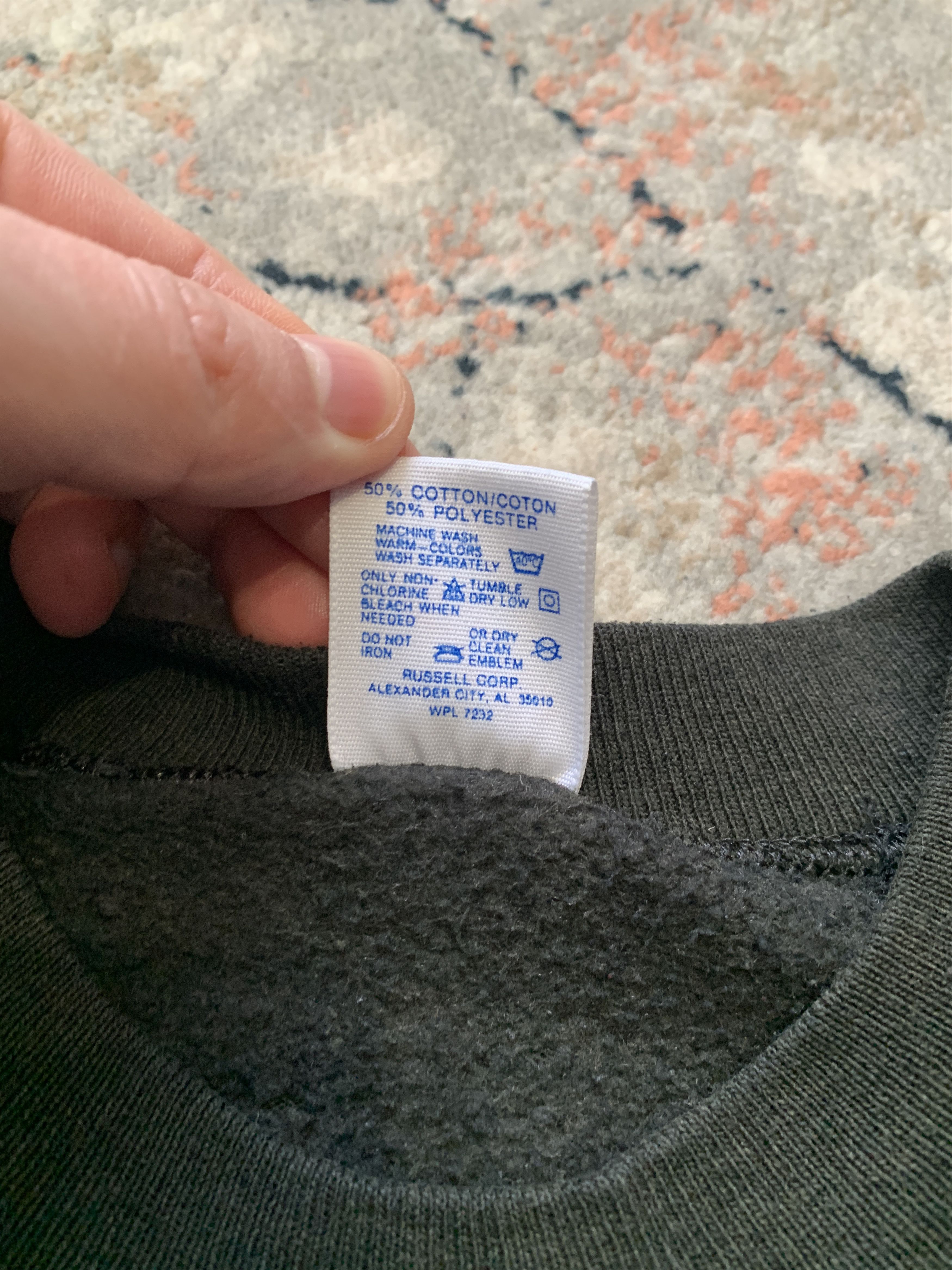Other Black And Blue Vintage Jerzees Made In USA Sweatshirt Size US L / EU 52-54 / 3 - 5 Thumbnail