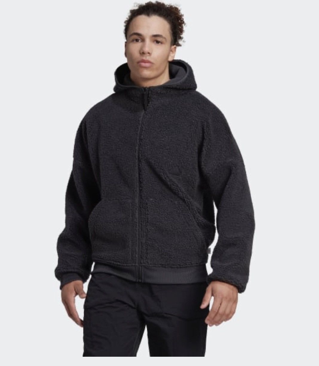 Adidas Polar Fleece Sweatshirt Hoodie