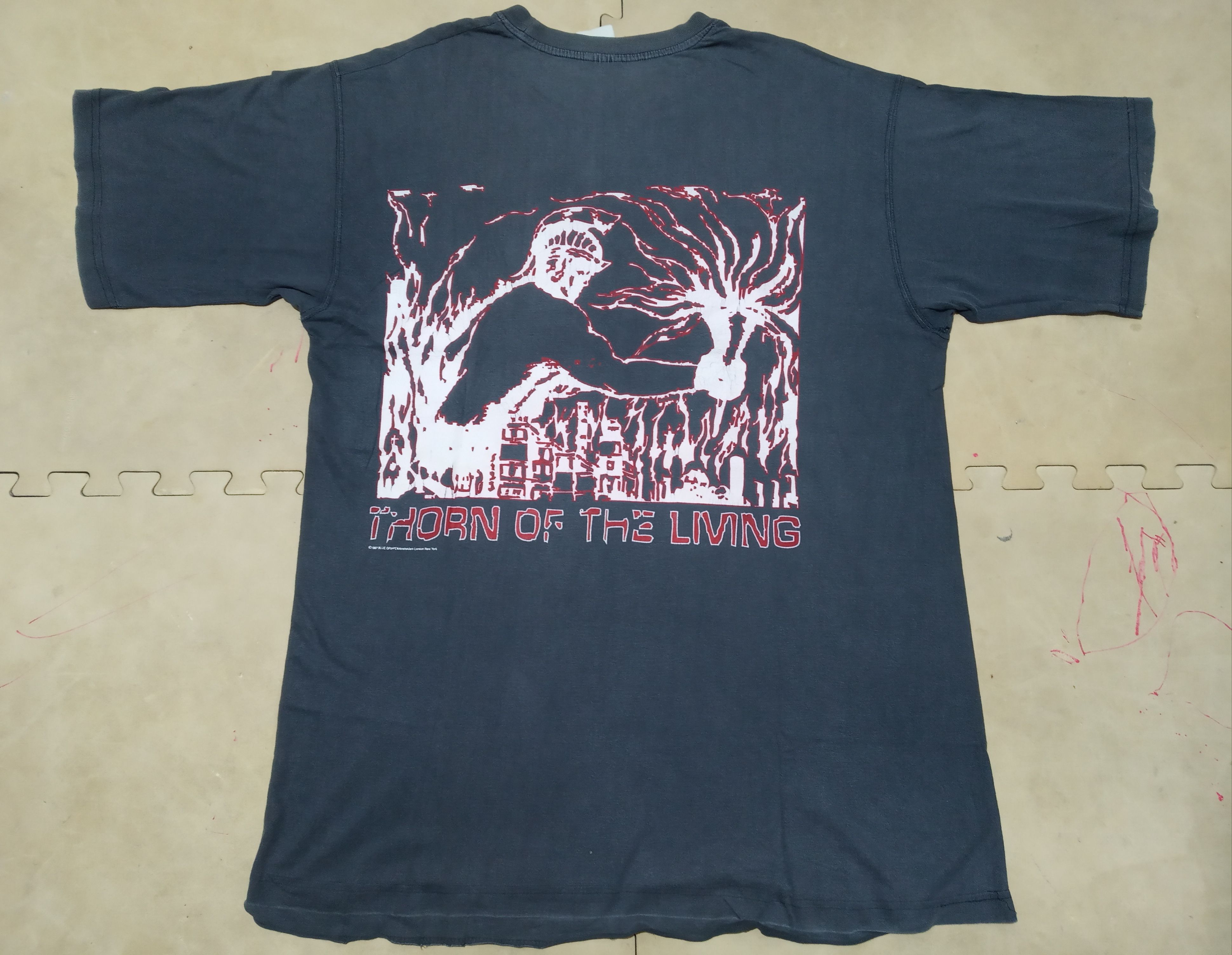 Band Tees 90s Deviate Hardcore Band Size US XL / EU 56 / 4 - 2 Thumbnail