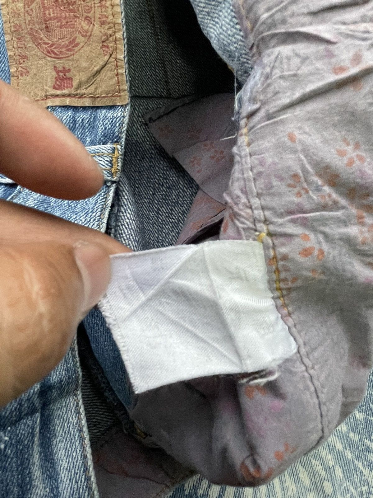 Japanese Brand Baden Printed Distresed Jeans Size US 32 / EU 48 - 12 Thumbnail