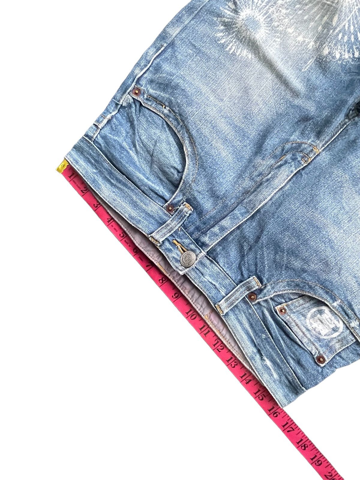 Japanese Brand Baden Printed Distresed Jeans Size US 32 / EU 48 - 17 Thumbnail