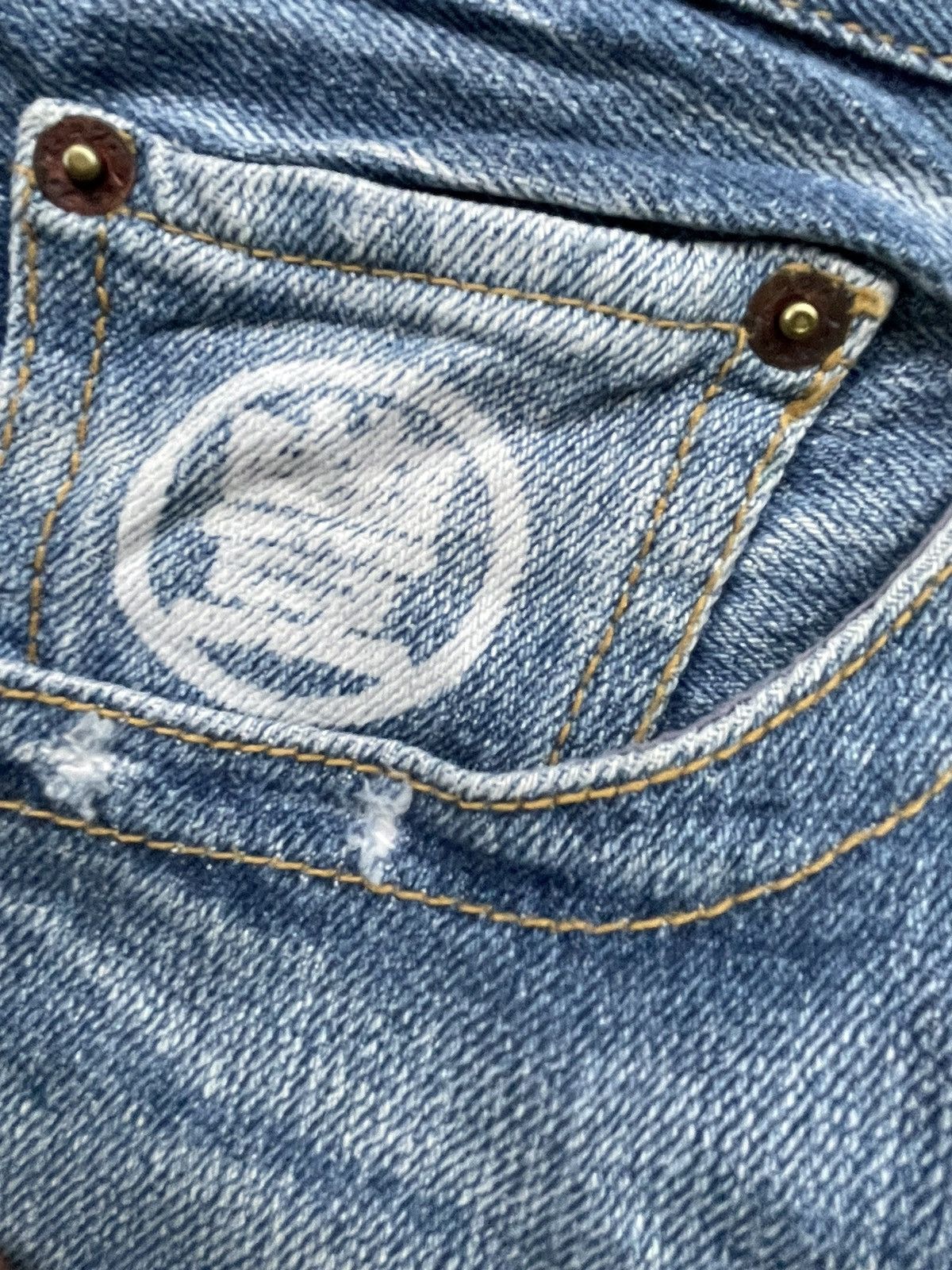 Japanese Brand Baden Printed Distresed Jeans Size US 32 / EU 48 - 14 Thumbnail