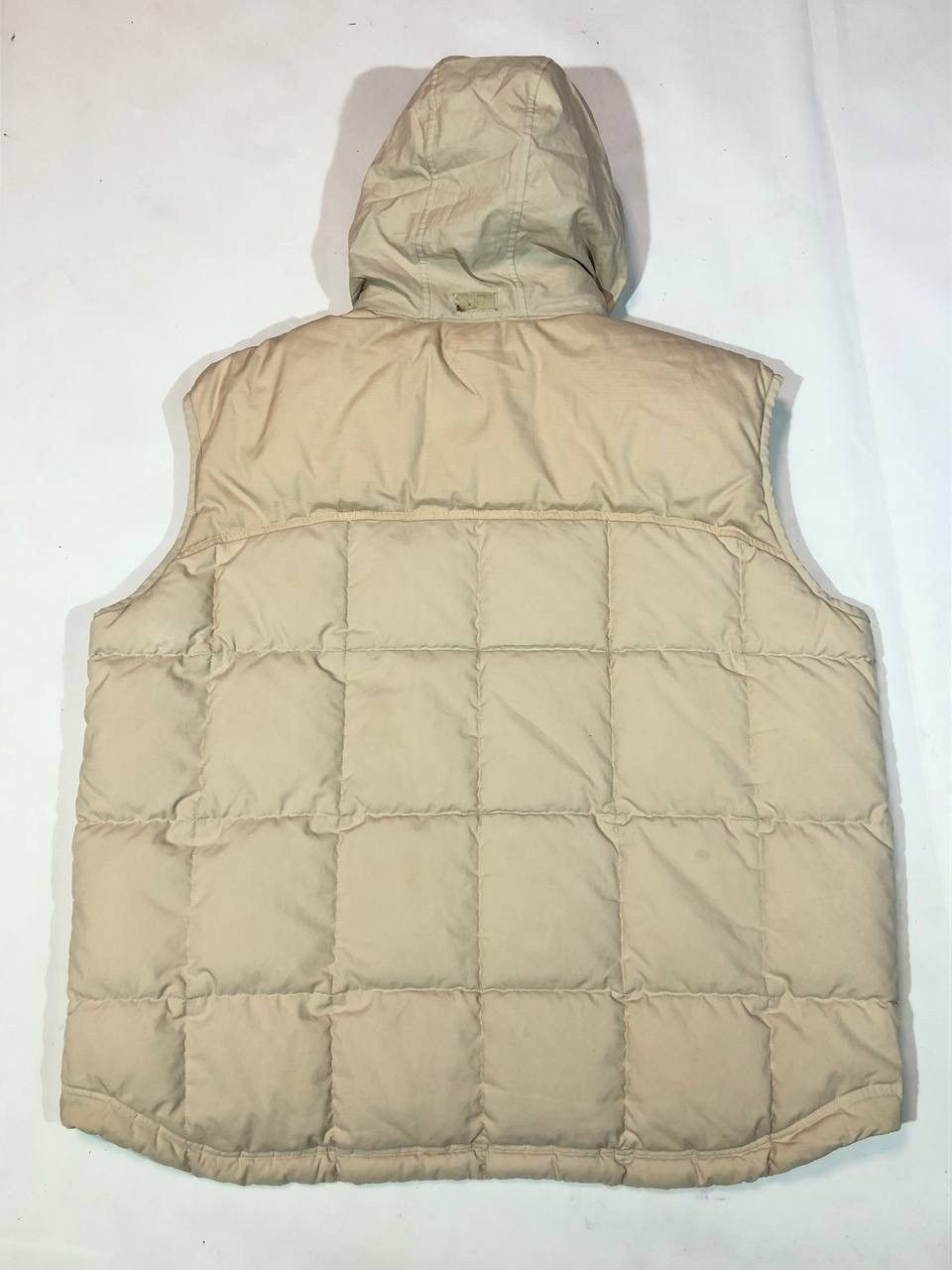 Nike × Vintage Vintage Nike Puffer Vest Beige Size US XL / EU 56 / 4 - 8 Thumbnail