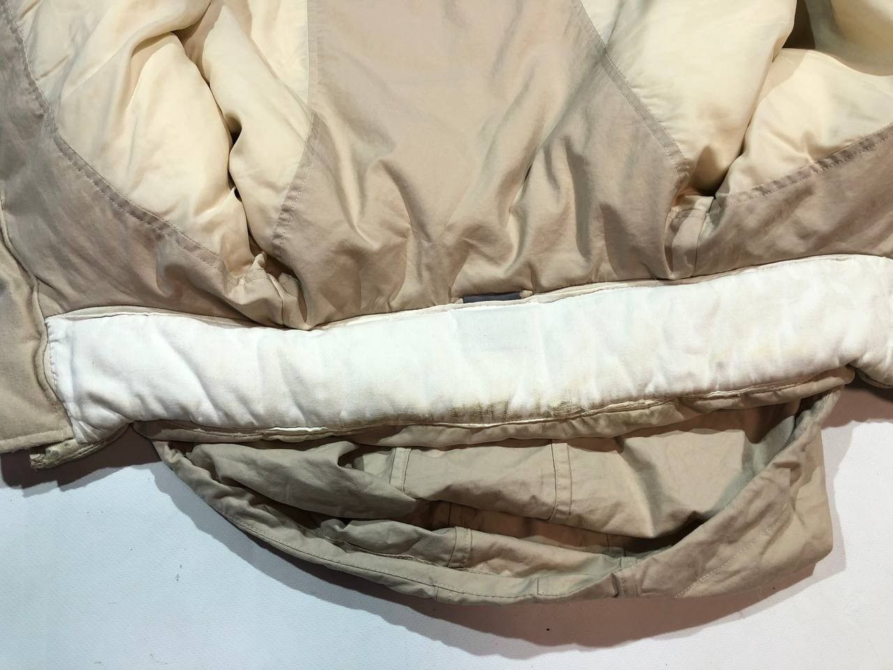 Nike × Vintage Vintage Nike Puffer Vest Beige Size US XL / EU 56 / 4 - 13 Thumbnail