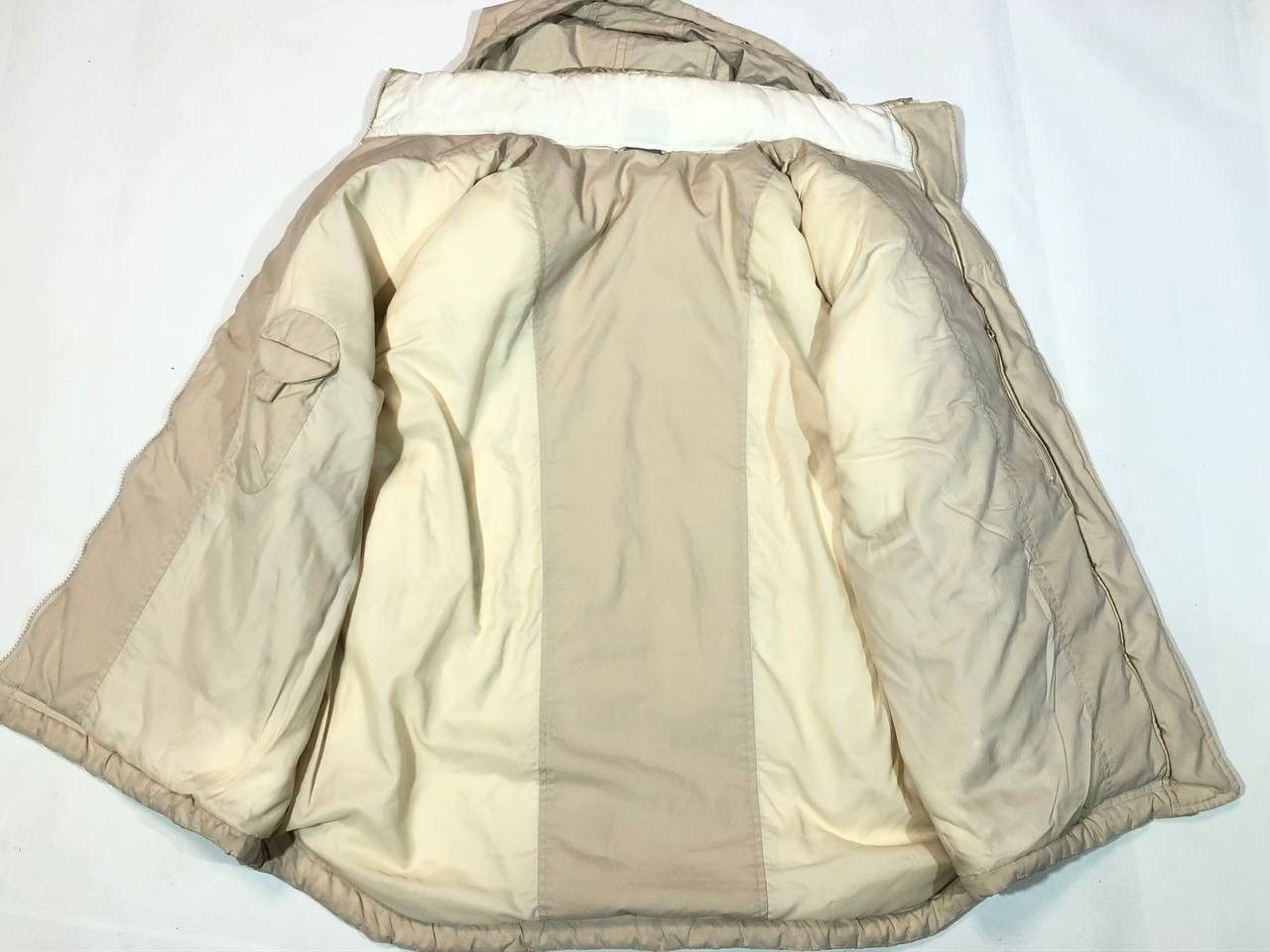 Nike × Vintage Vintage Nike Puffer Vest Beige Size US XL / EU 56 / 4 - 11 Thumbnail