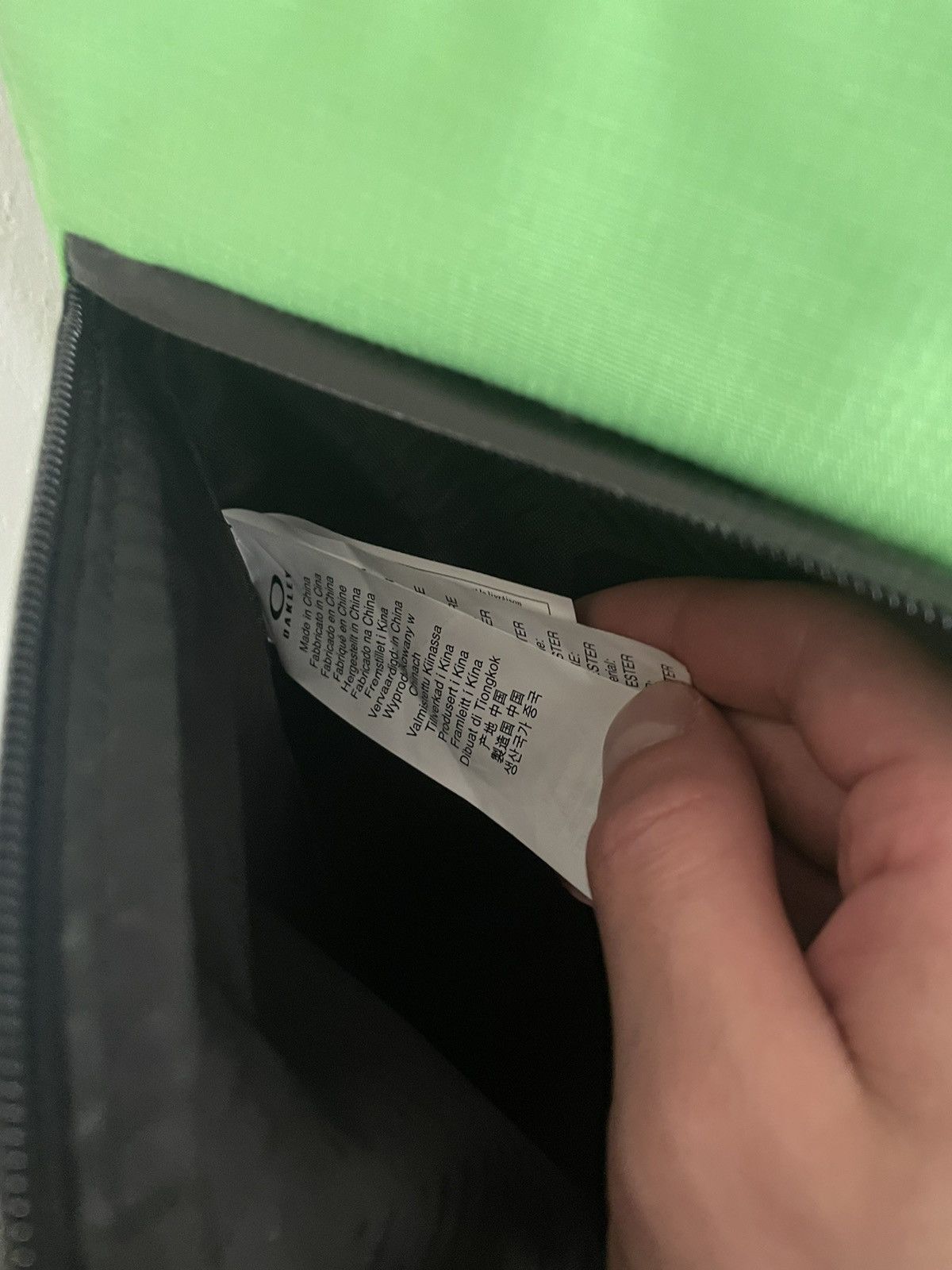 Oakley Oakley Green Body Vest Bag Size ONE SIZE - 6 Thumbnail