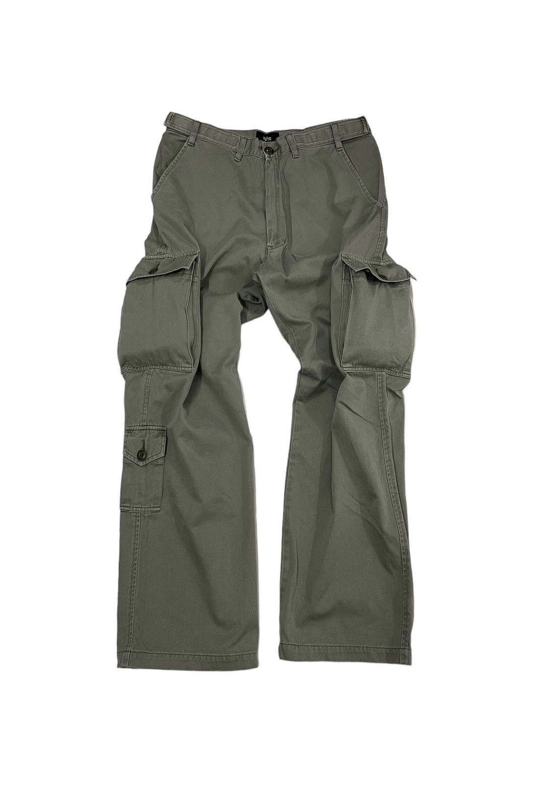 Alpha Industries Vintage Alpha Industries Cargo Pants 7 Pockets Size US 32 / EU 48 - 1 Thumbnail
