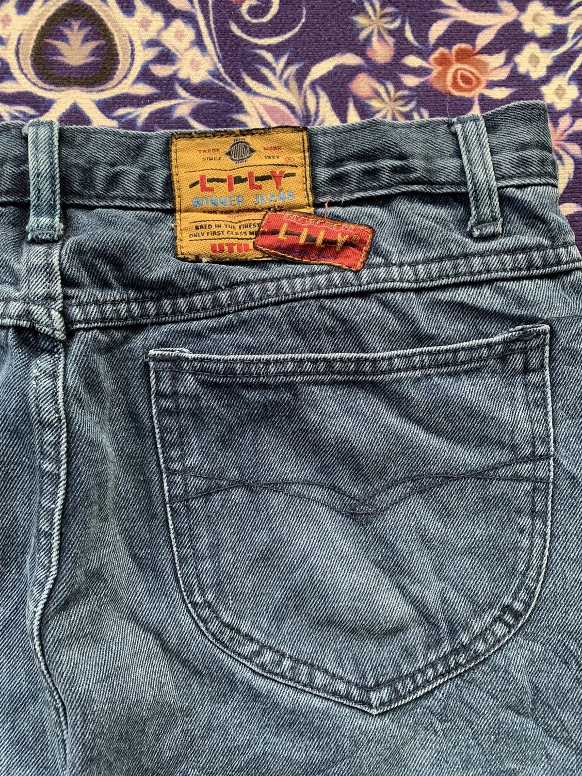 Japanese Brand Lily Winner Jeans Denim Size US 36 / EU 52 - 8 Thumbnail