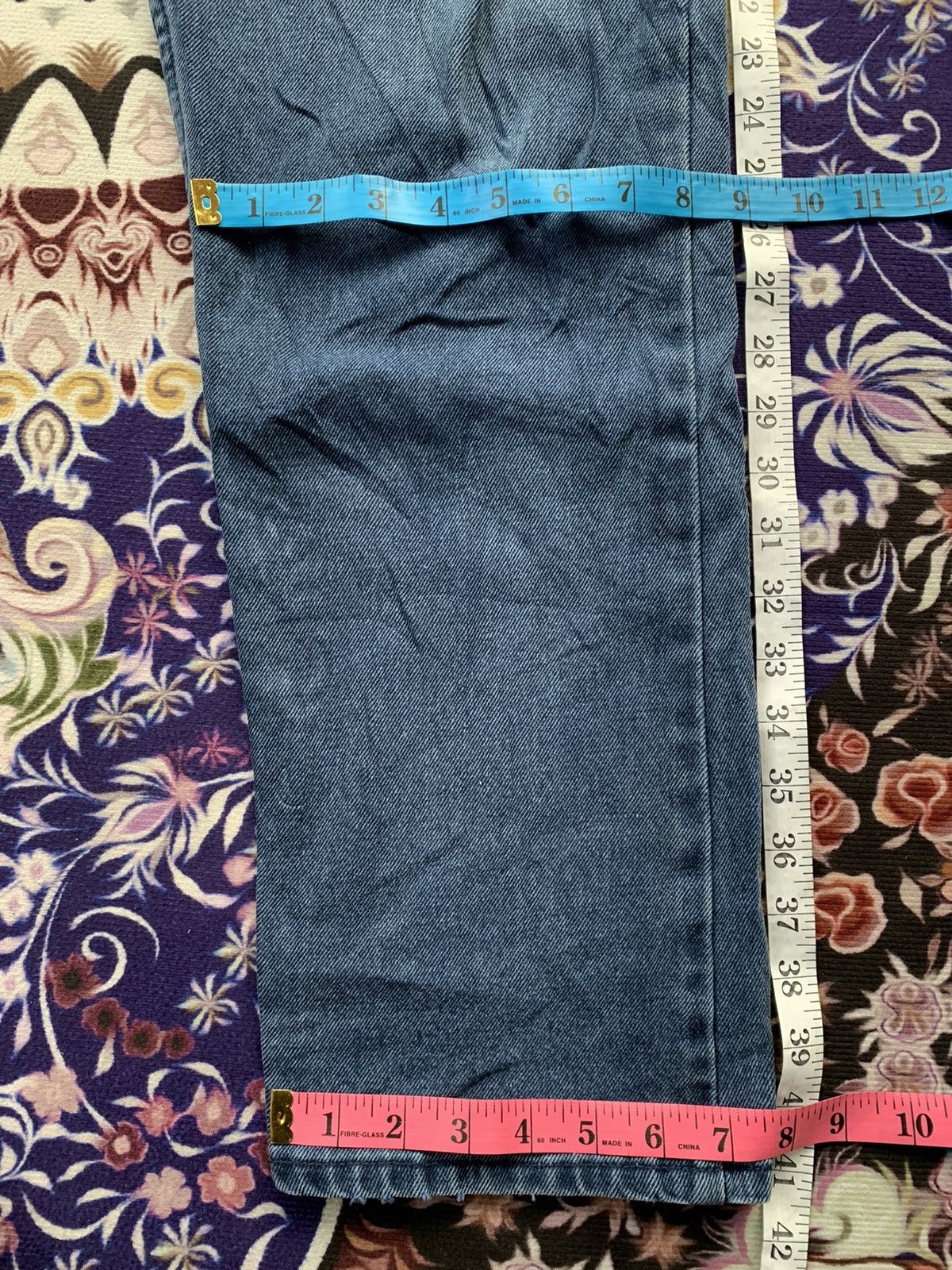 Japanese Brand Lily Winner Jeans Denim Size US 36 / EU 52 - 9 Thumbnail