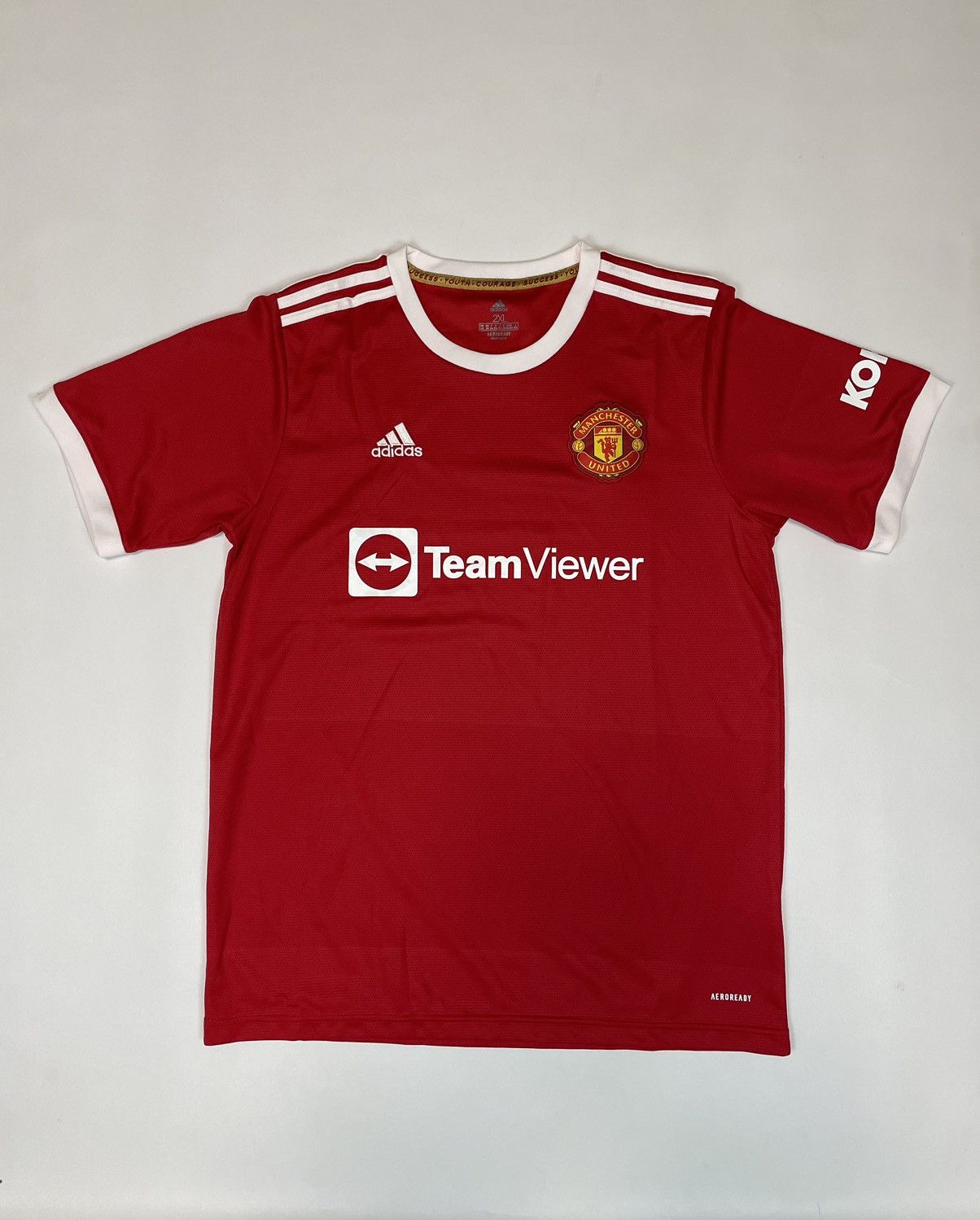 Soccer Jersey Manchester United Home Agirt 2021-22 Size XL-XXL | Grailed