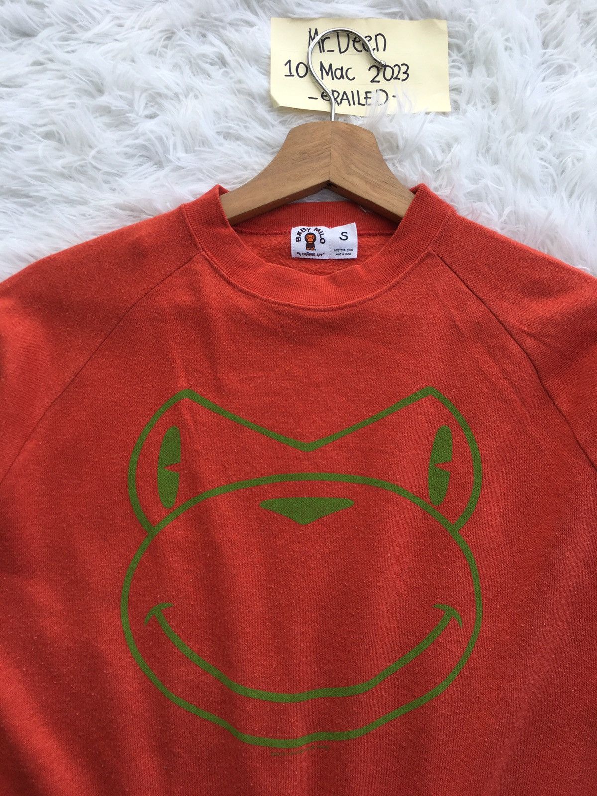 Bape Baby Milo Crewneck Size US S / EU 44-46 / 1 - 4 Thumbnail