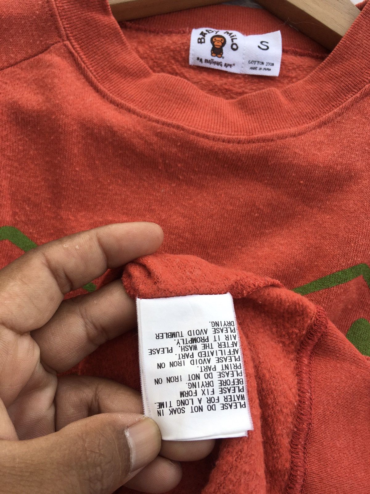 Bape Baby Milo Crewneck Size US S / EU 44-46 / 1 - 14 Thumbnail