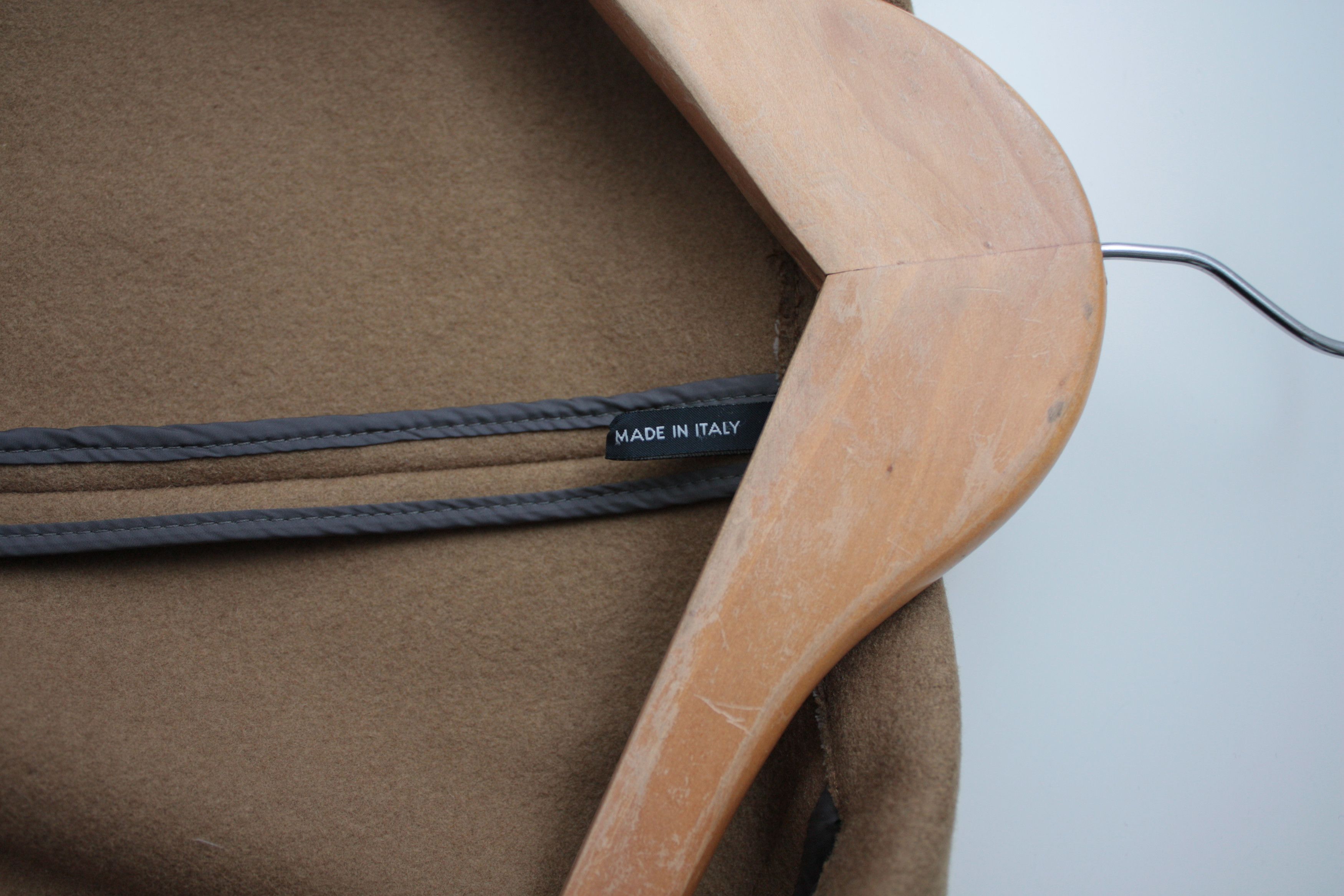 Jil Sander Jil Sander Beige Brown Wool Coat Women's 34 Made In Italy Size XS / US 0-2 / IT 36-38 - 9 Thumbnail