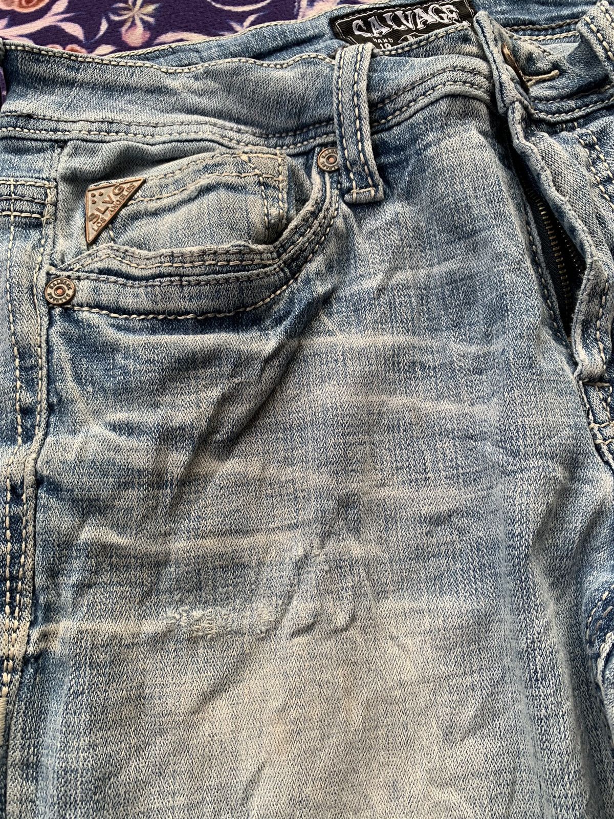 Designer Salvage Los Angeles Denim Size US 33 - 4 Thumbnail