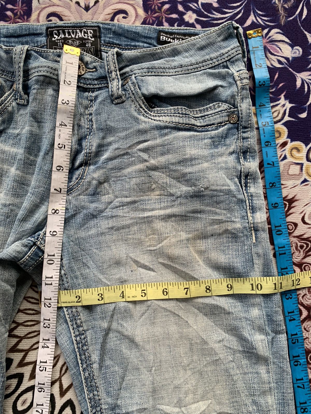 Designer Salvage Los Angeles Denim Size US 33 - 11 Thumbnail