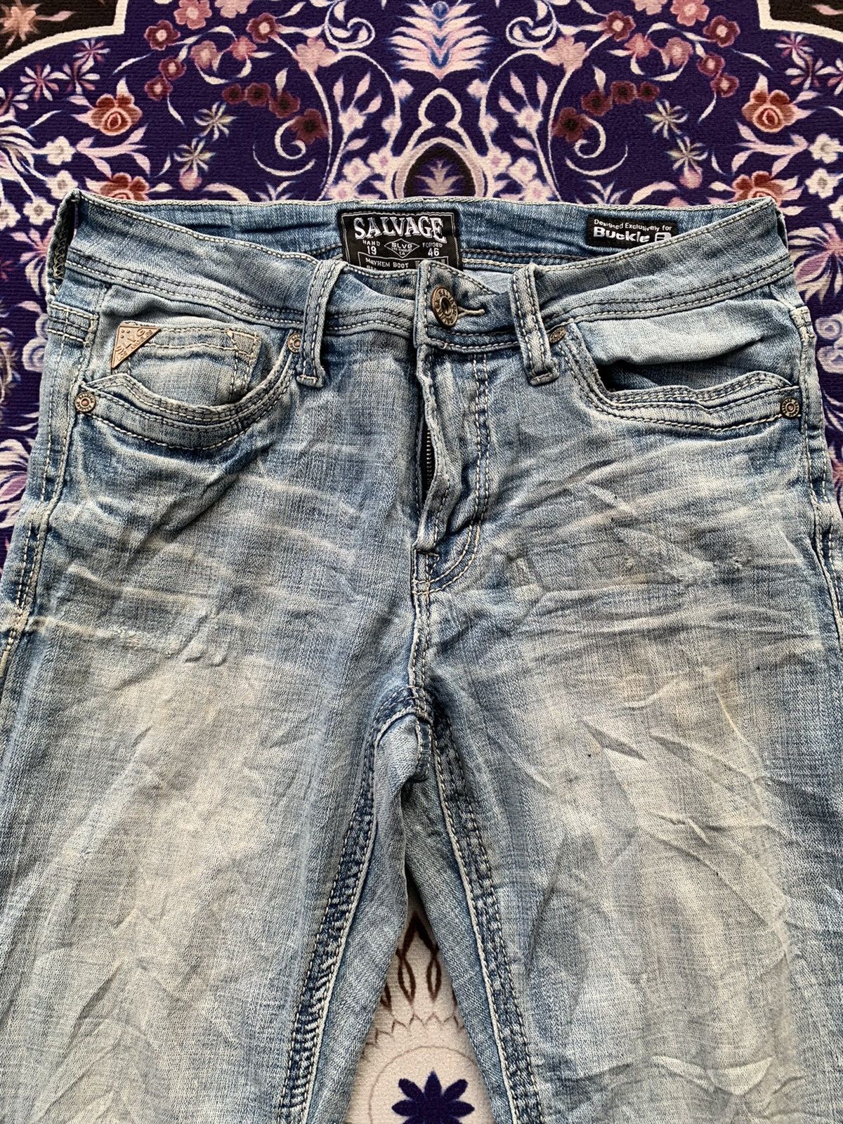 Designer Salvage Los Angeles Denim Size US 33 - 2 Thumbnail